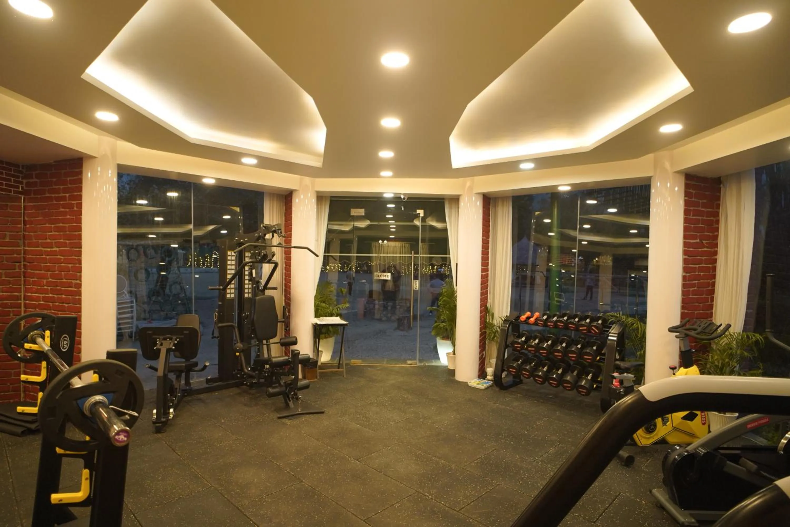 Fitness centre/facilities in The Solluna Resort