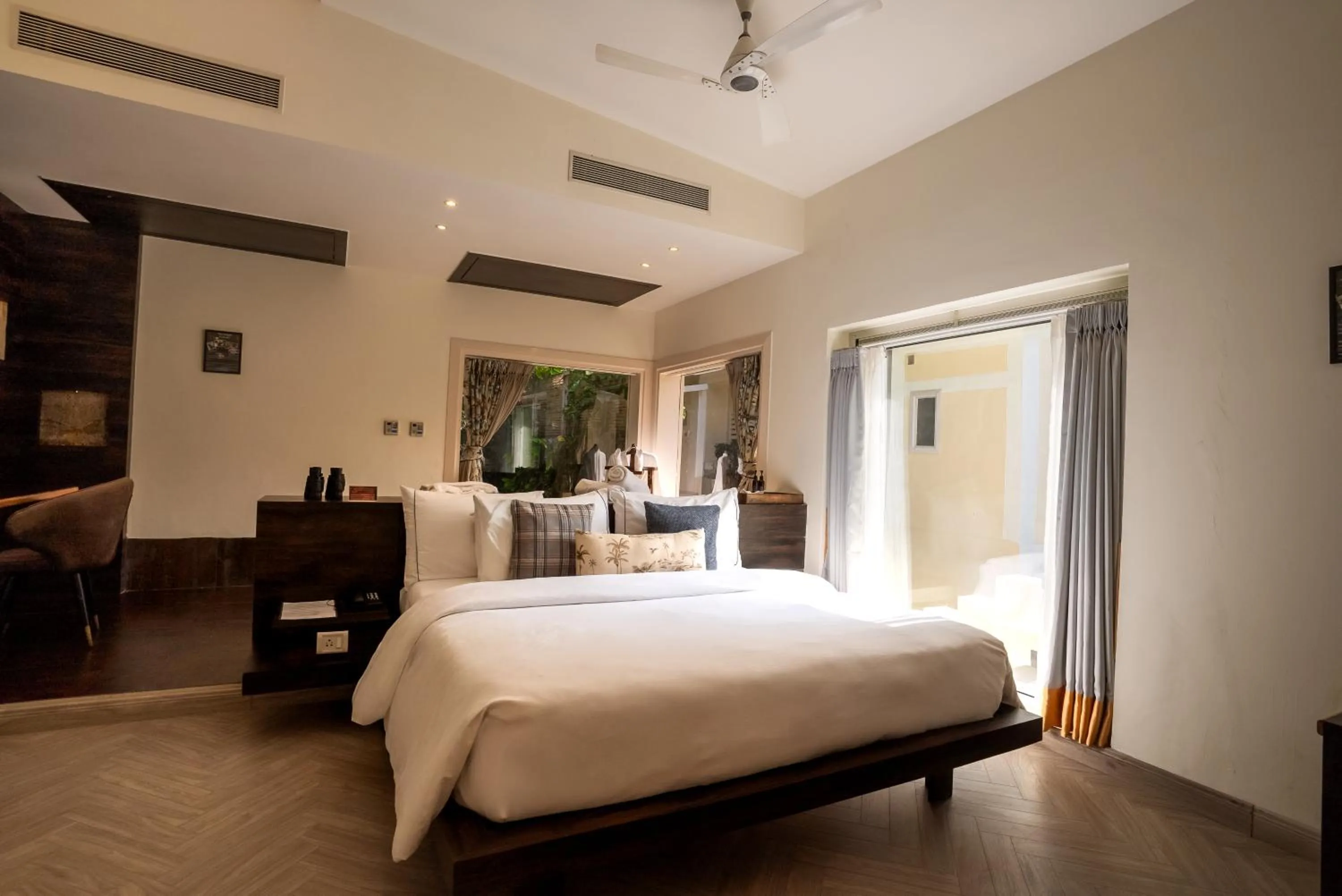 Bedroom, Bed in The Solluna Resort