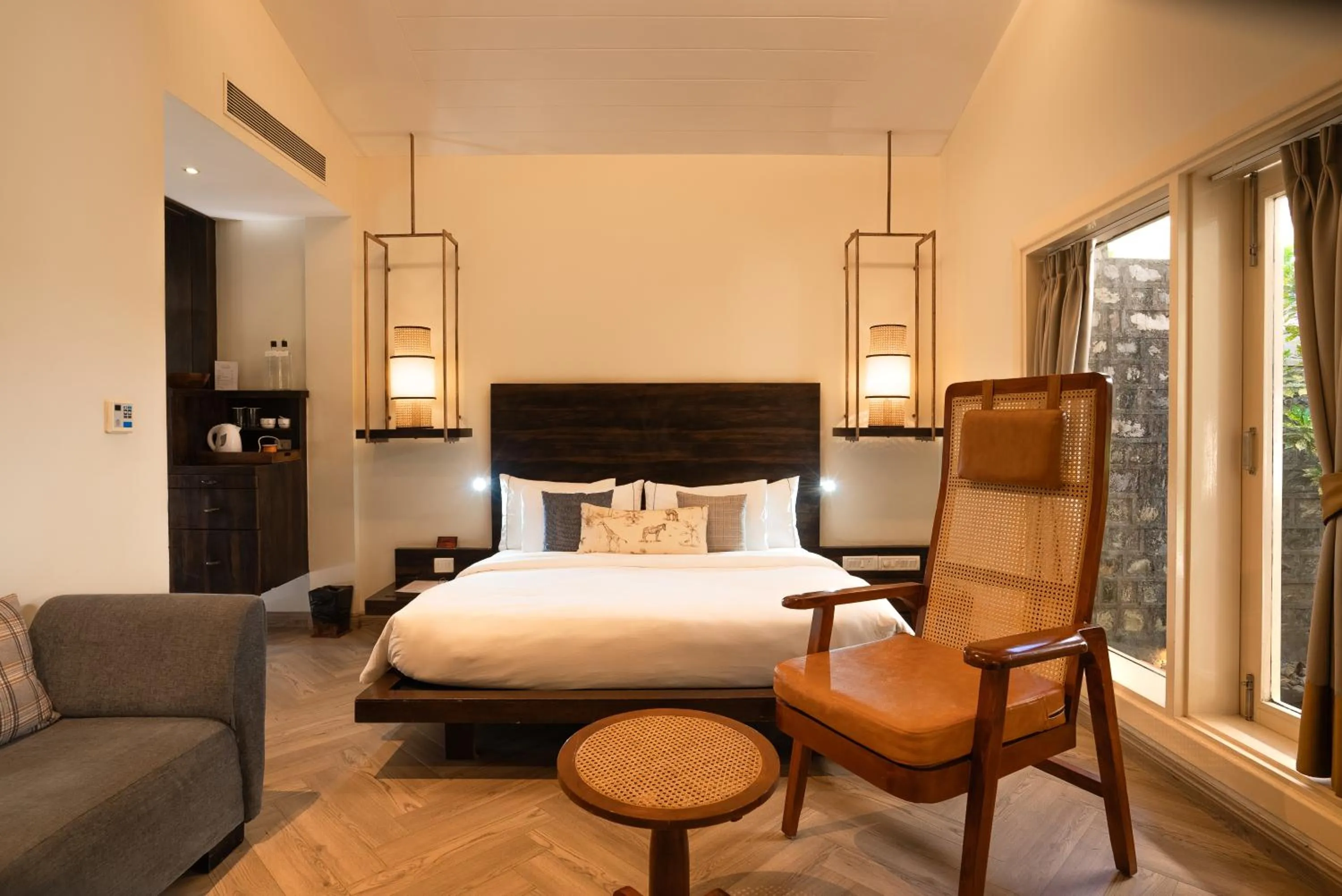 Bed in The Solluna Resort