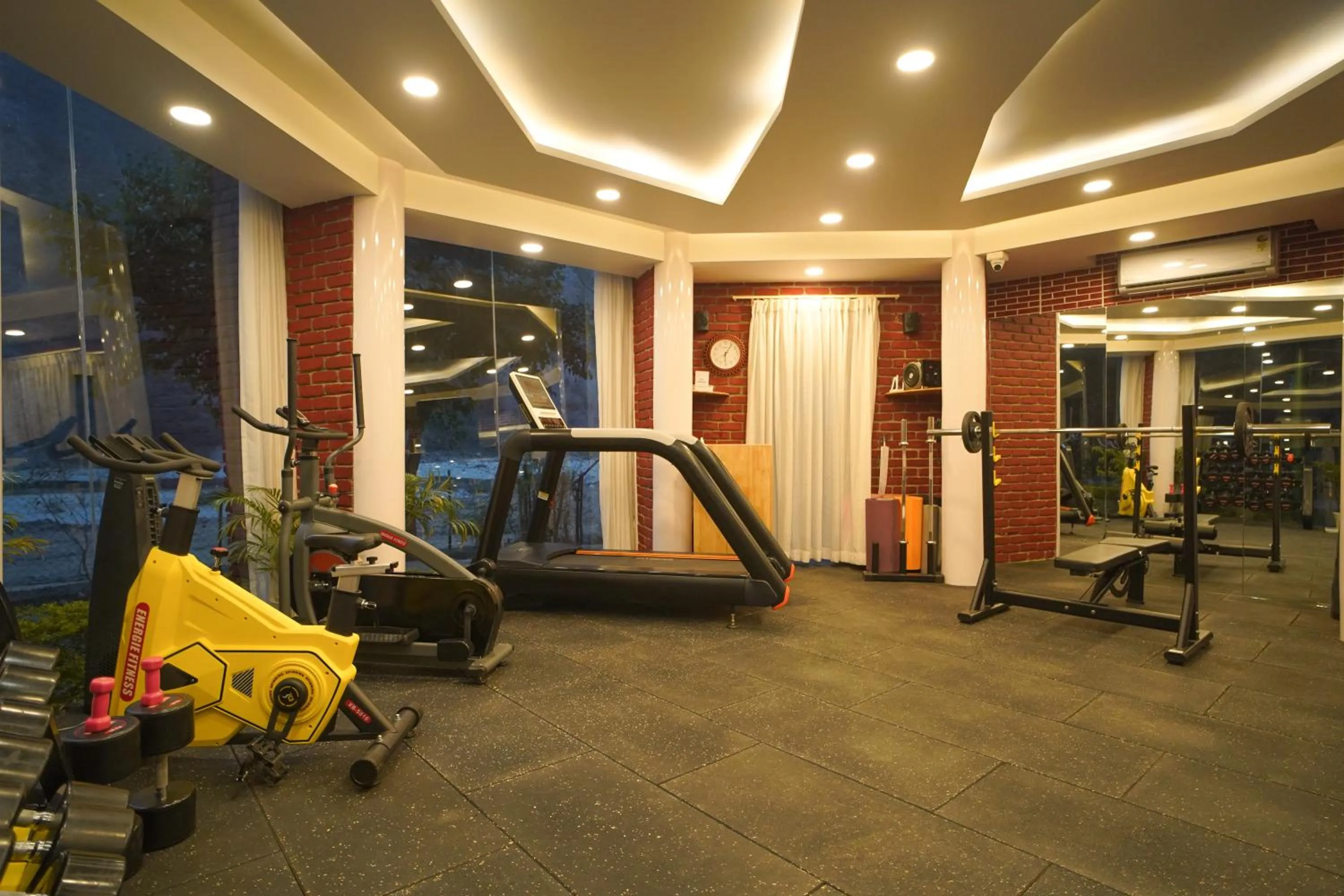 Fitness centre/facilities in The Solluna Resort