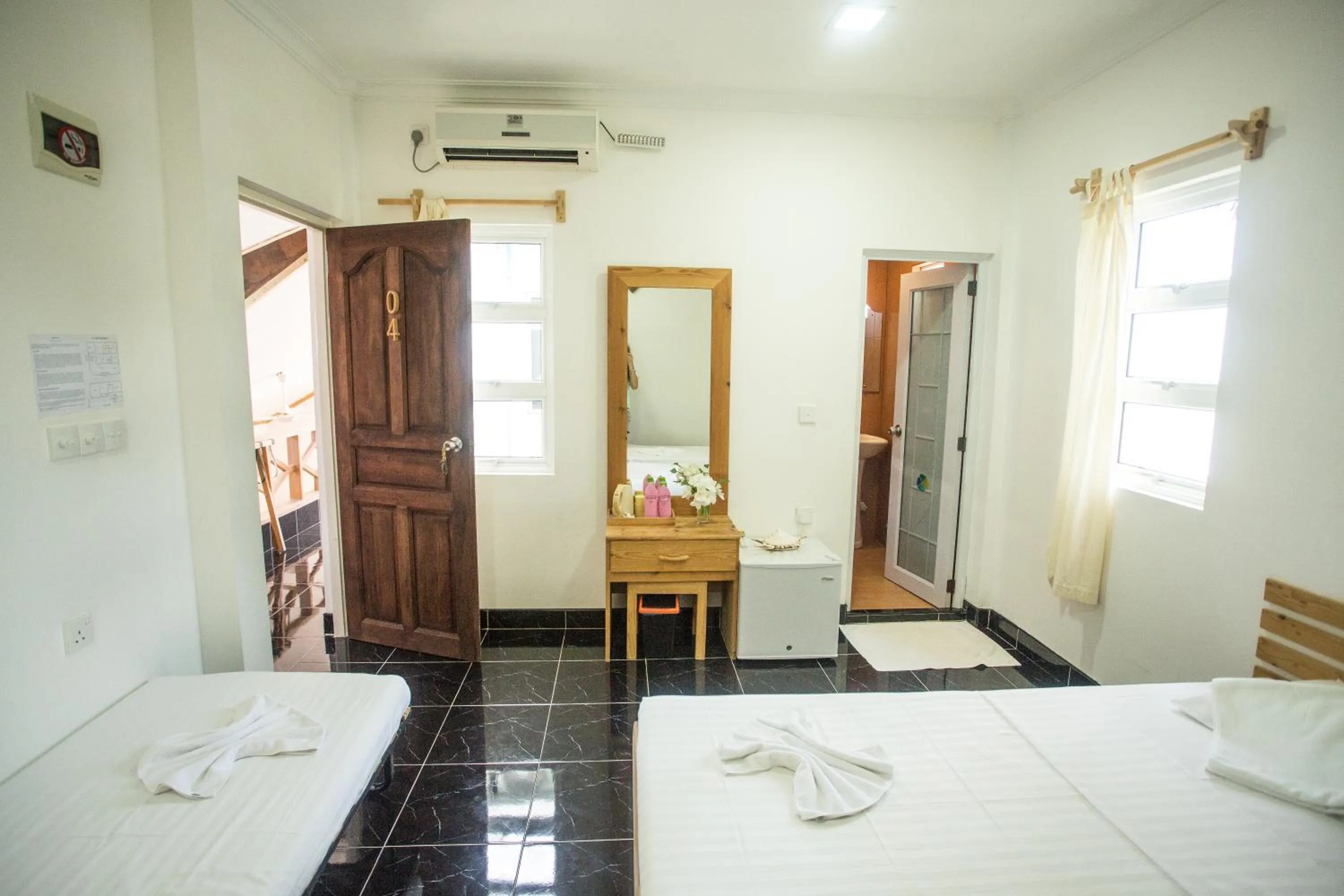 Bedroom, Bed in Faza View Inn, Maafushi