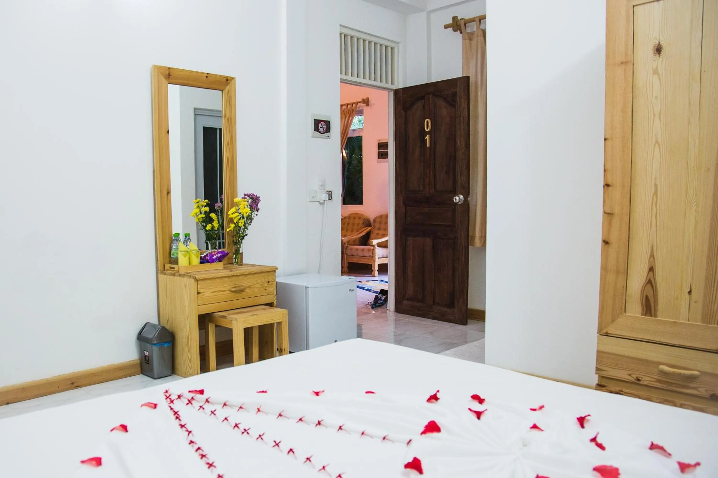 Bedroom, Bed in Faza View Inn, Maafushi