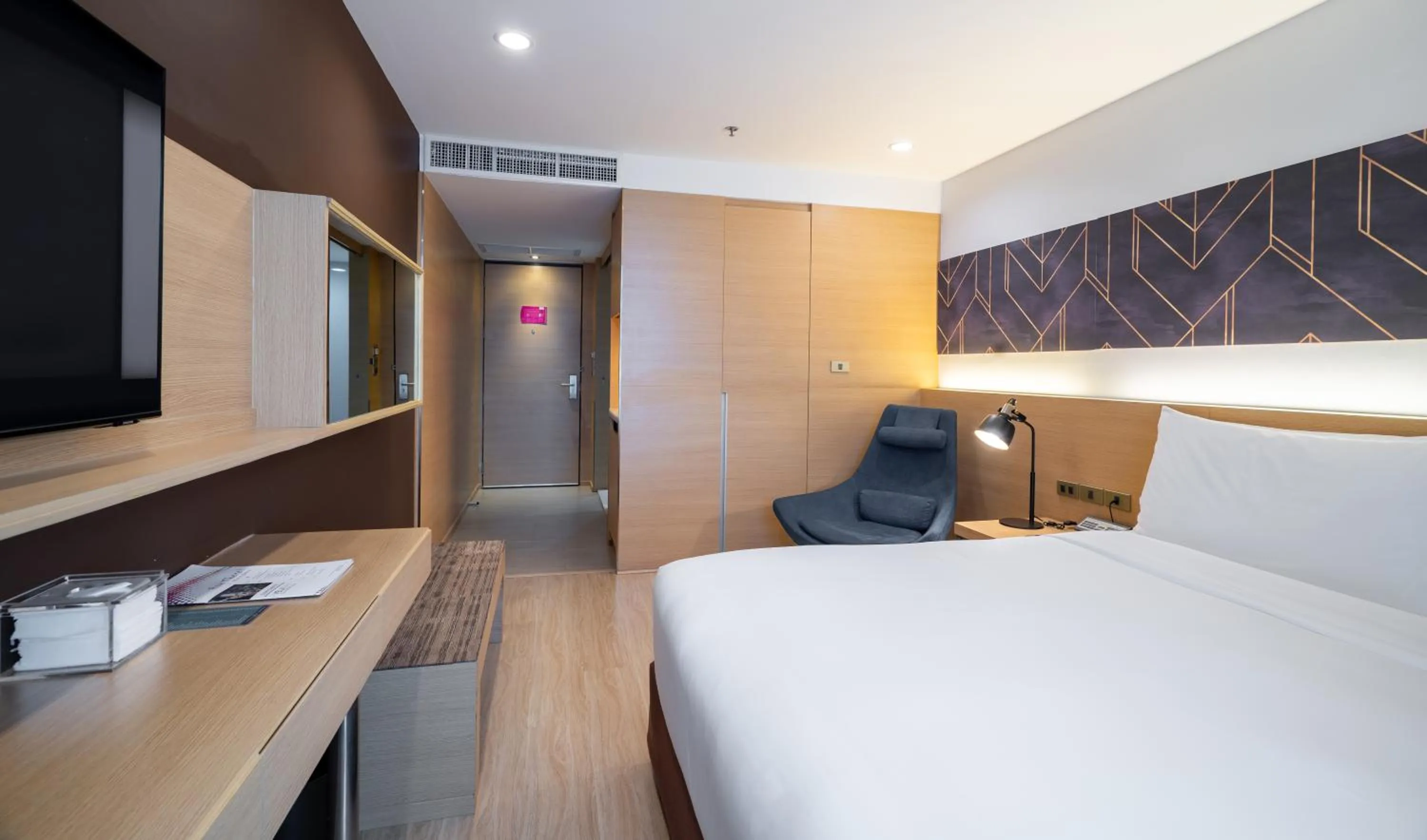 Bedroom, Bed in VELA Dhi GLOW Pratunam