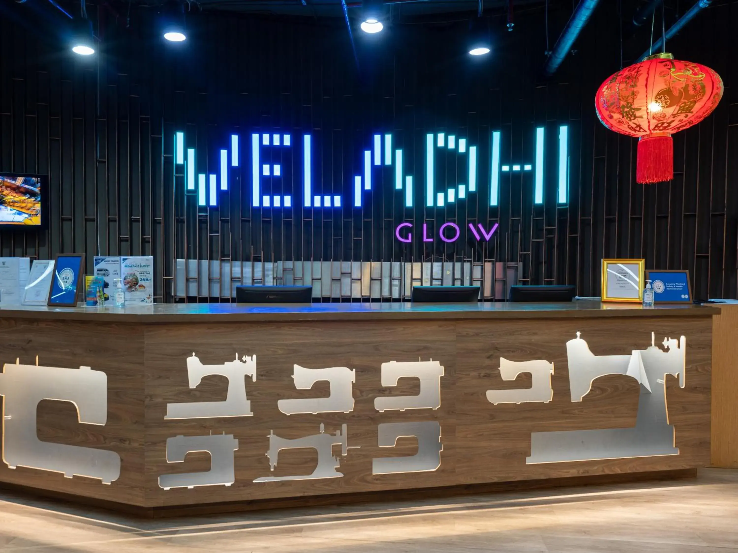 Lobby or reception in VELA Dhi GLOW Pratunam Lobby or reception in VELA Dhi GLOW Pratunam