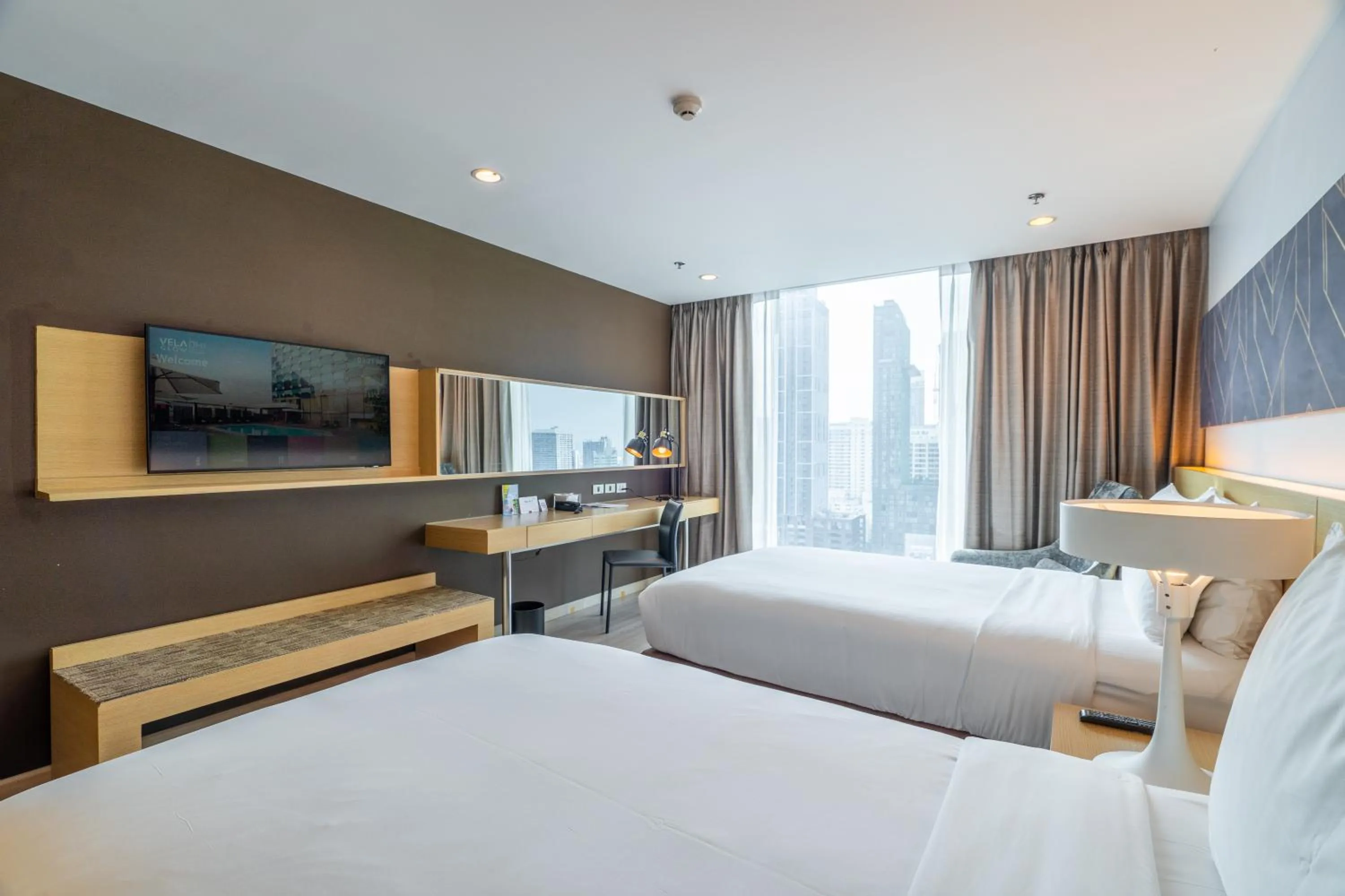 Bed in VELA Dhi GLOW Pratunam