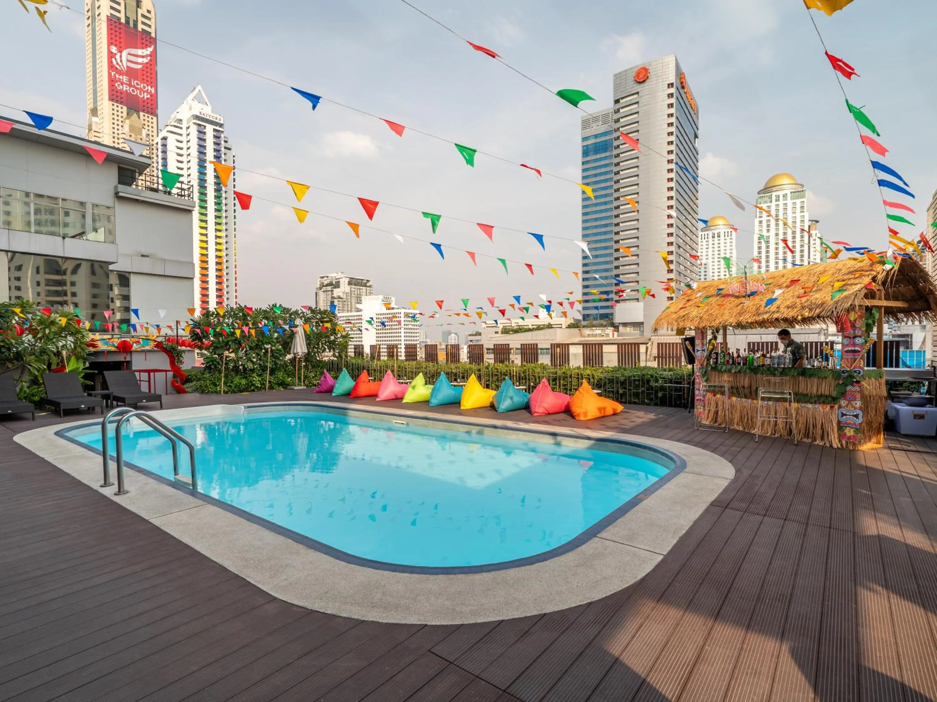 Swimming pool in VELA Dhi GLOW Pratunam