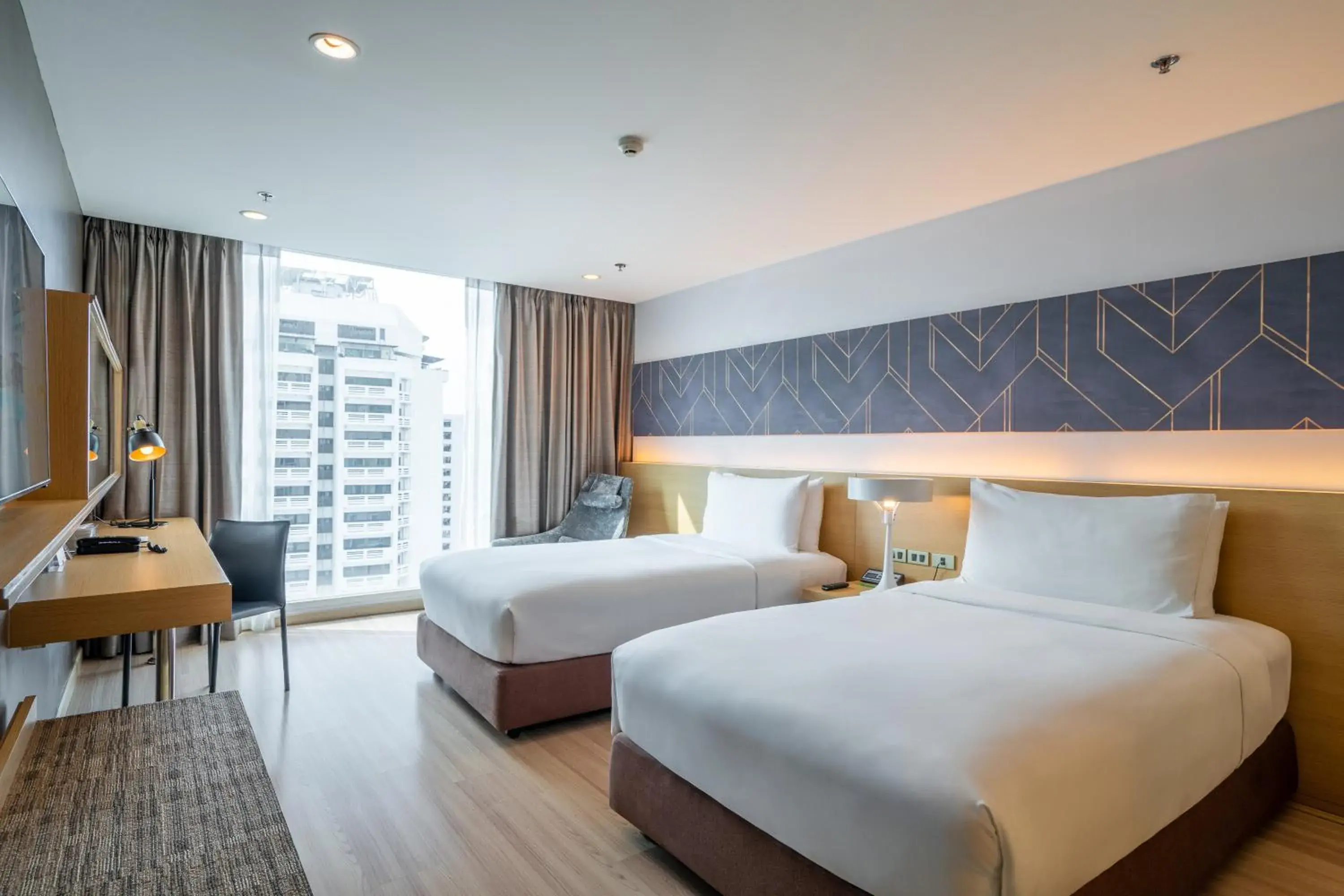 Bed in VELA Dhi GLOW Pratunam Bed in VELA Dhi GLOW Pratunam