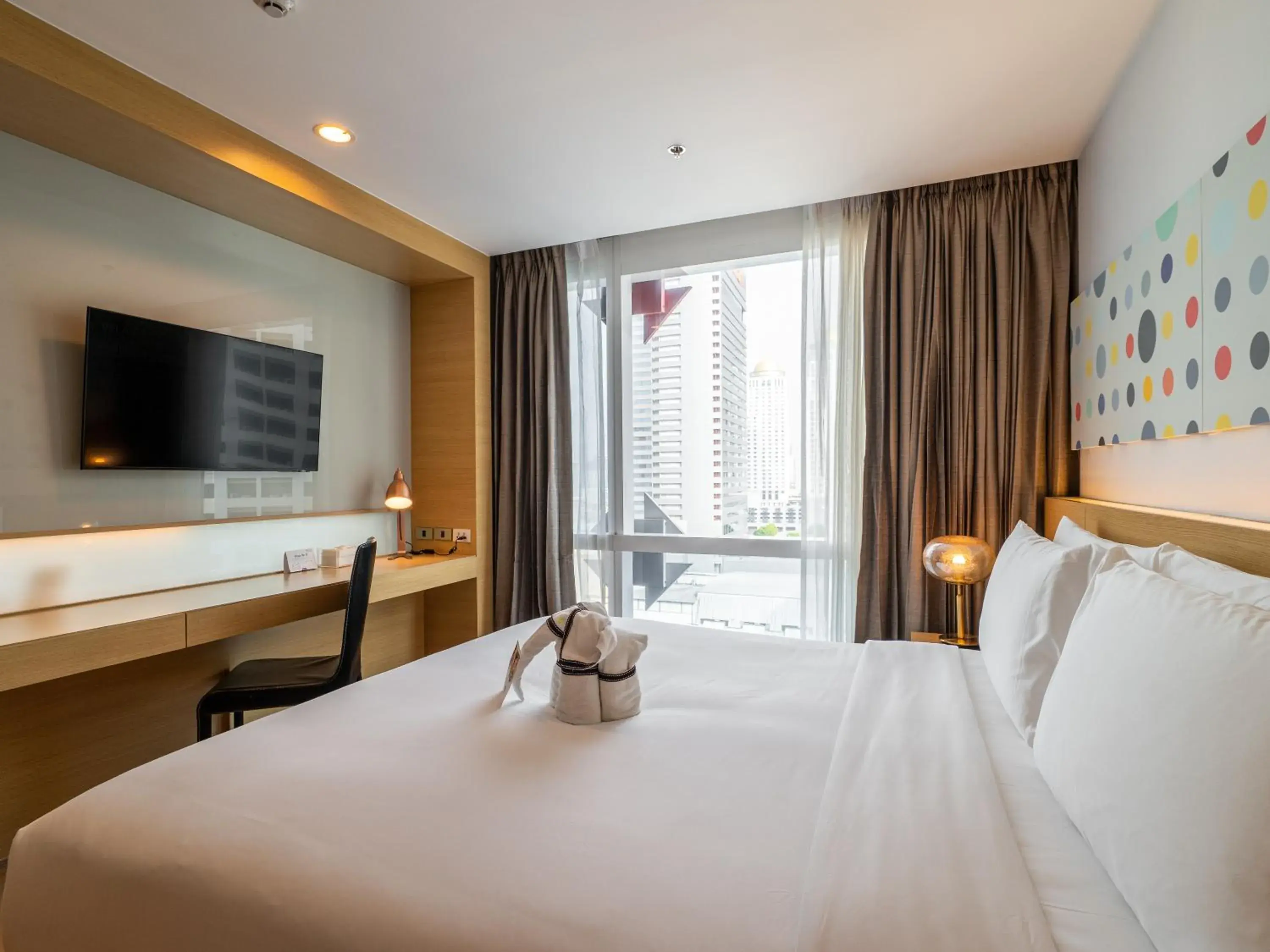 Bed in VELA Dhi GLOW Pratunam Bed in VELA Dhi GLOW Pratunam