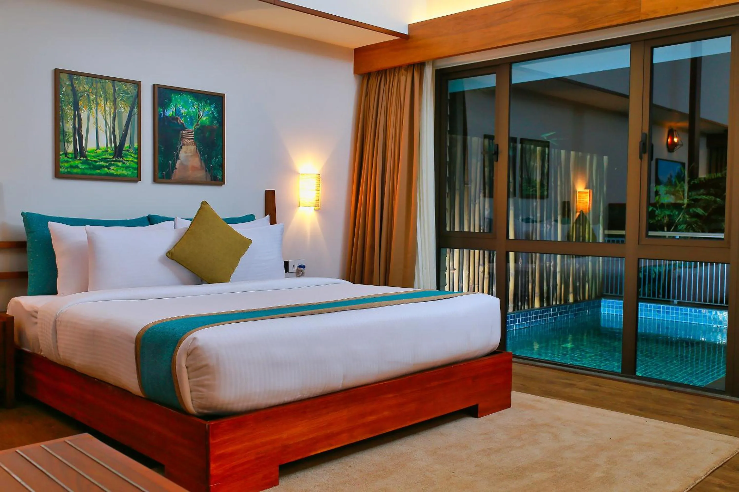 Bed in Morickap Resort