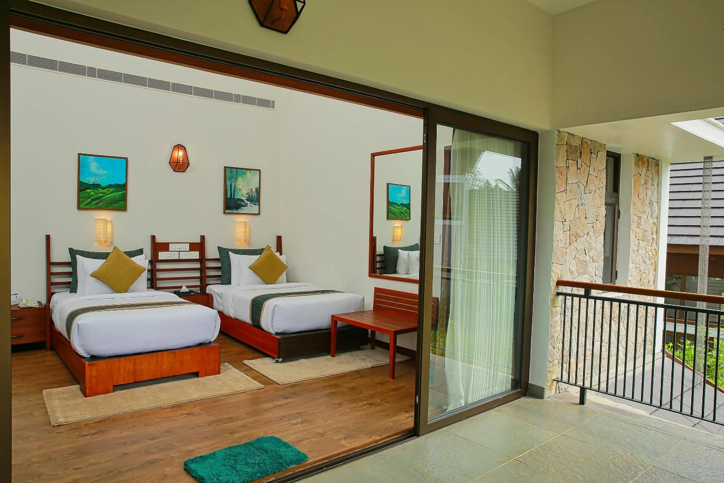 Bed in Morickap Resort