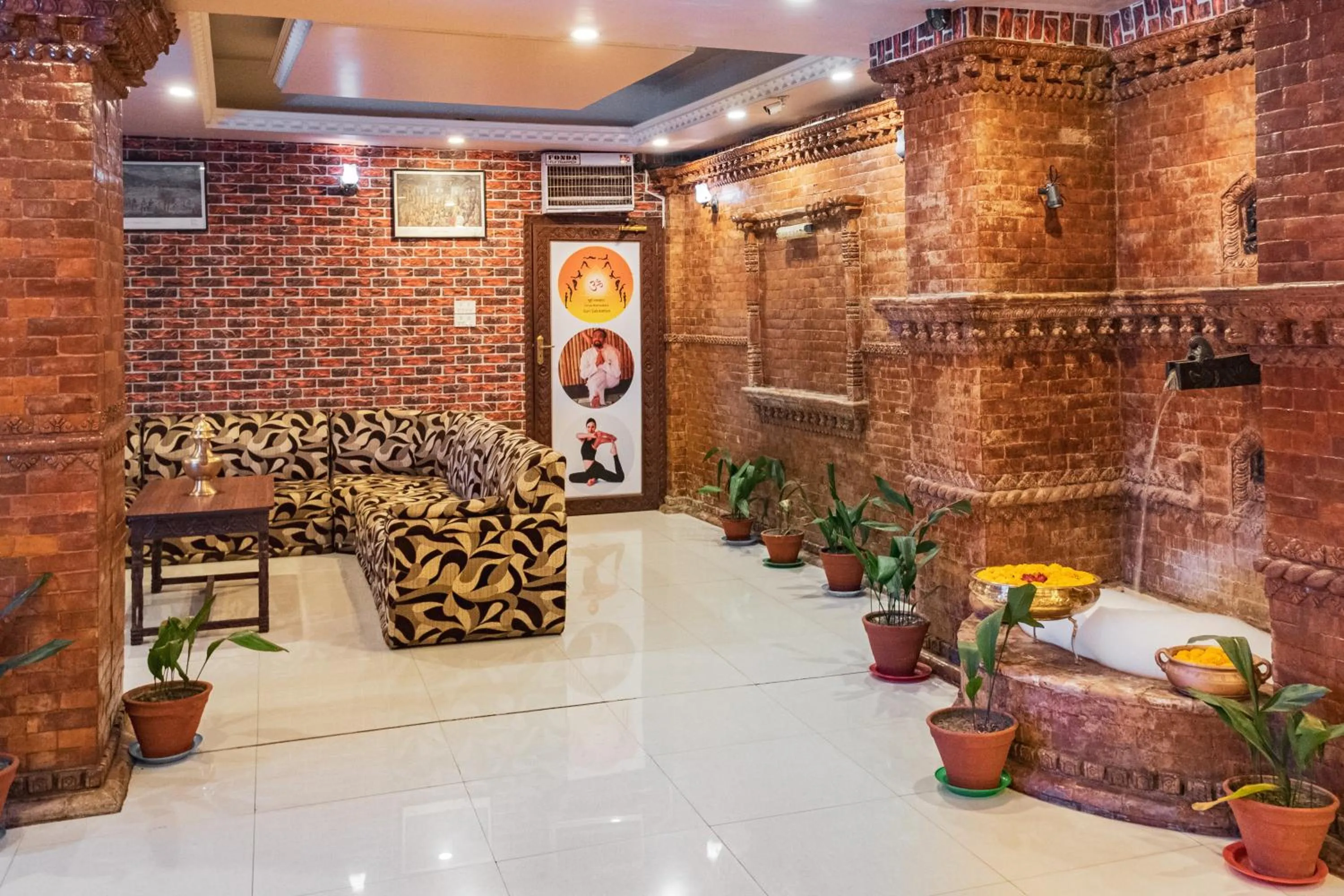 Lobby or reception in Hotel Nepalaya