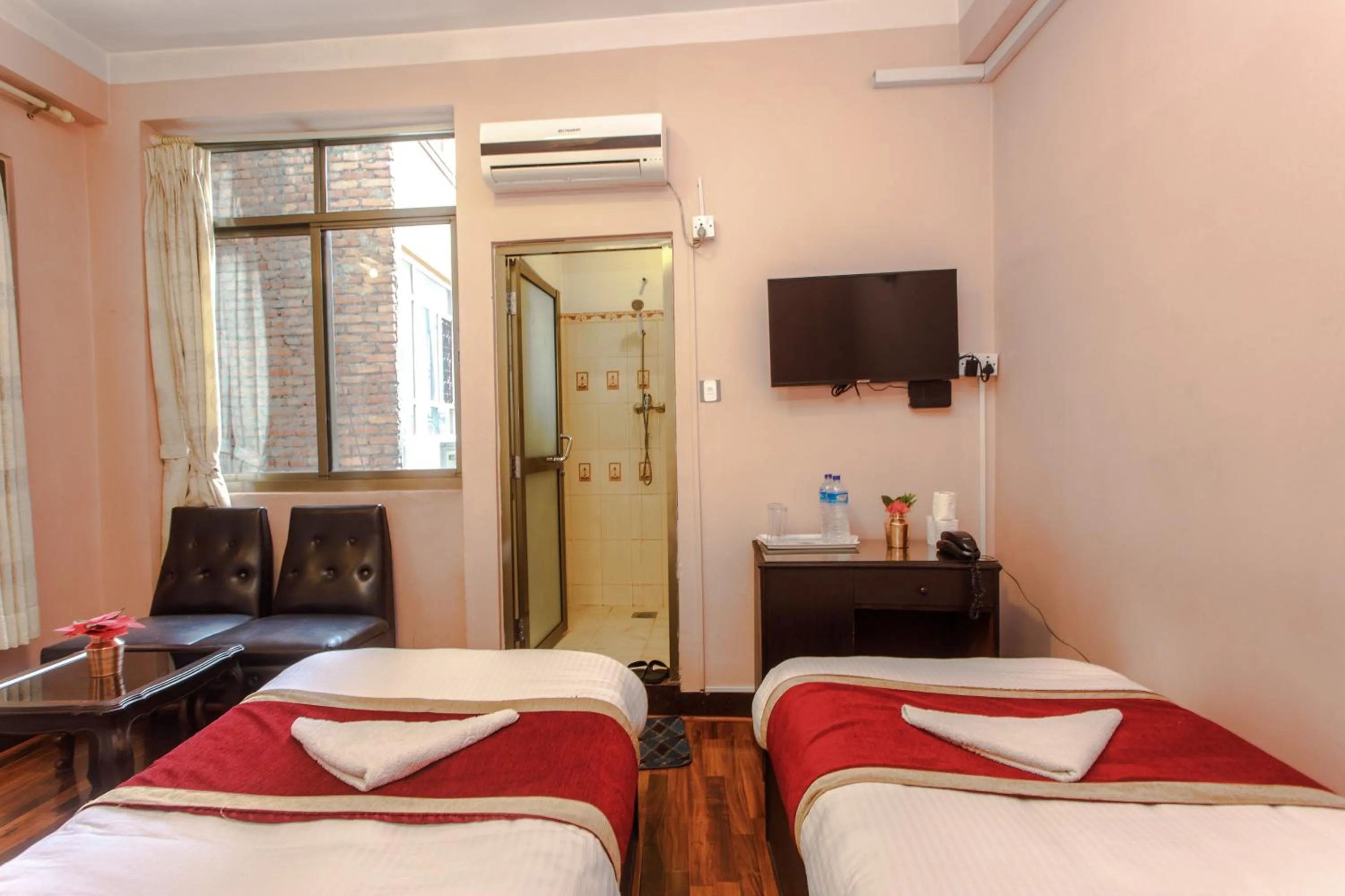 Photo of the whole room, Bed in Hotel Nepalaya