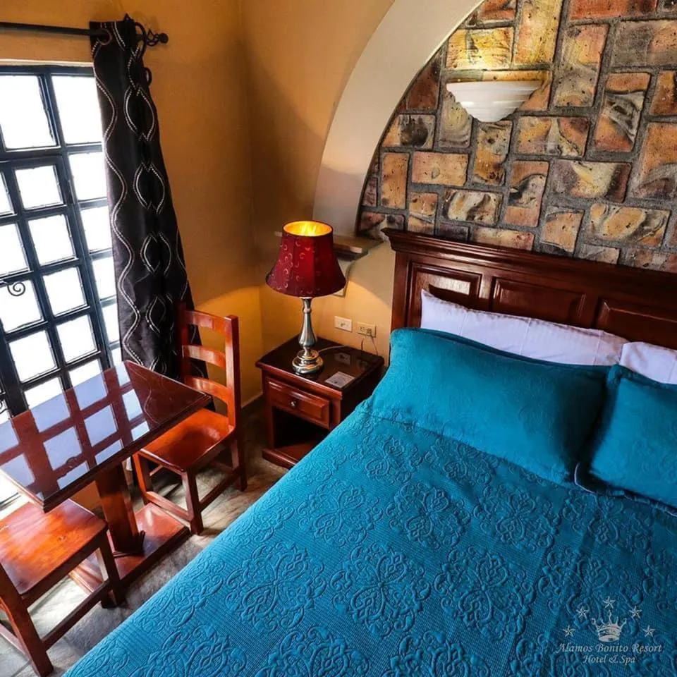 Bed in Álamos Bonito Resort