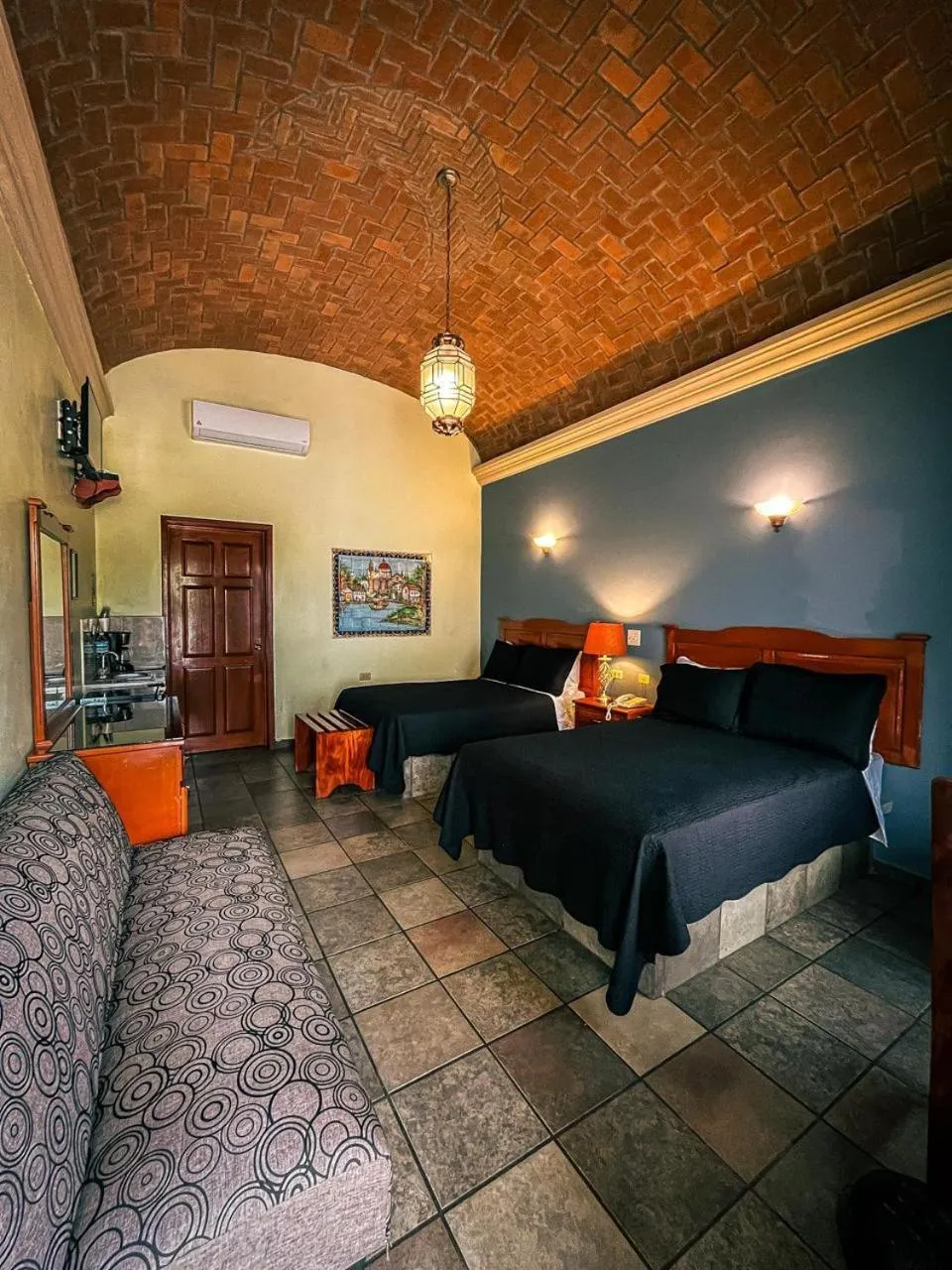 Bed in Álamos Bonito Resort