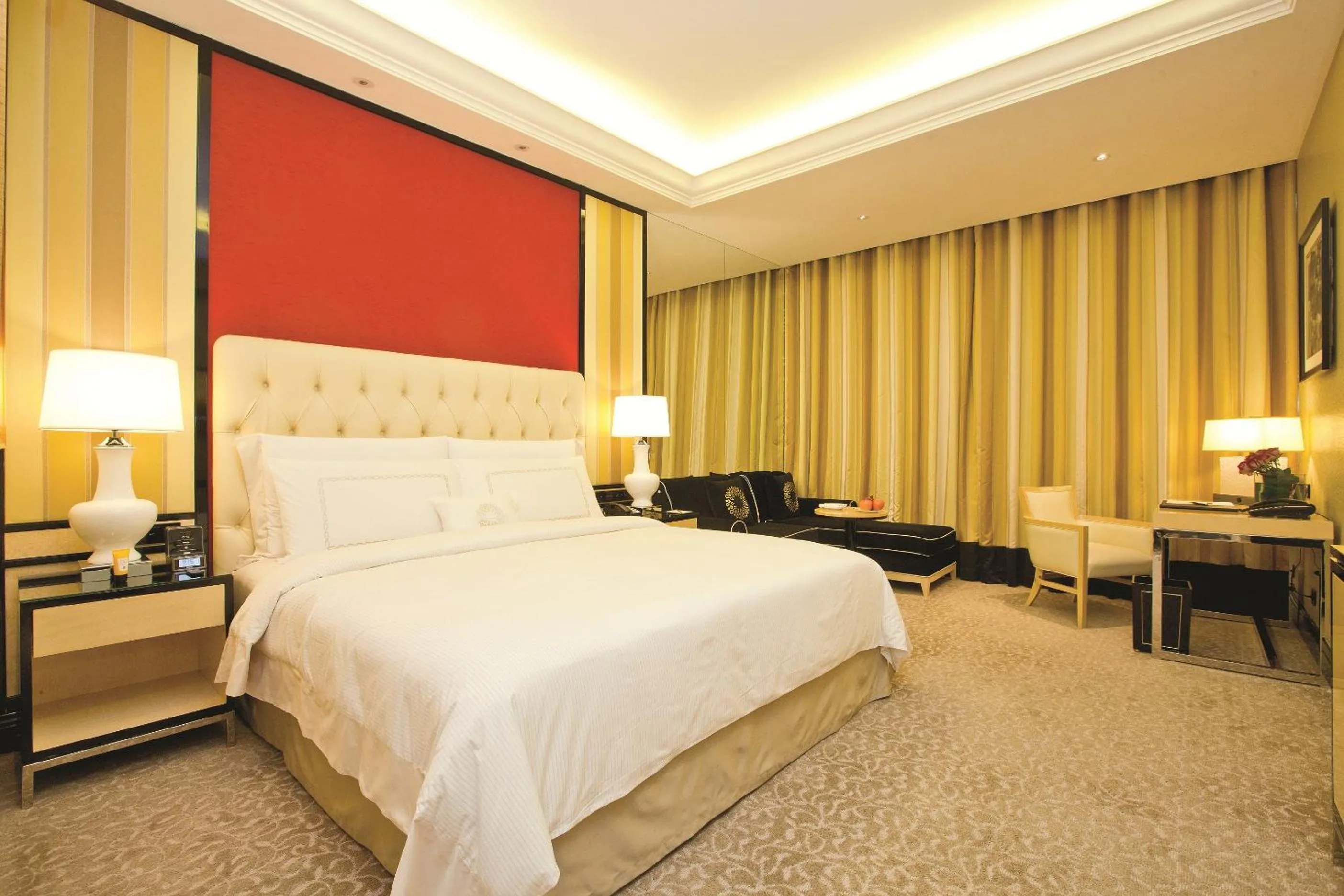 Bed in The Trans Luxury Hotel Bandung