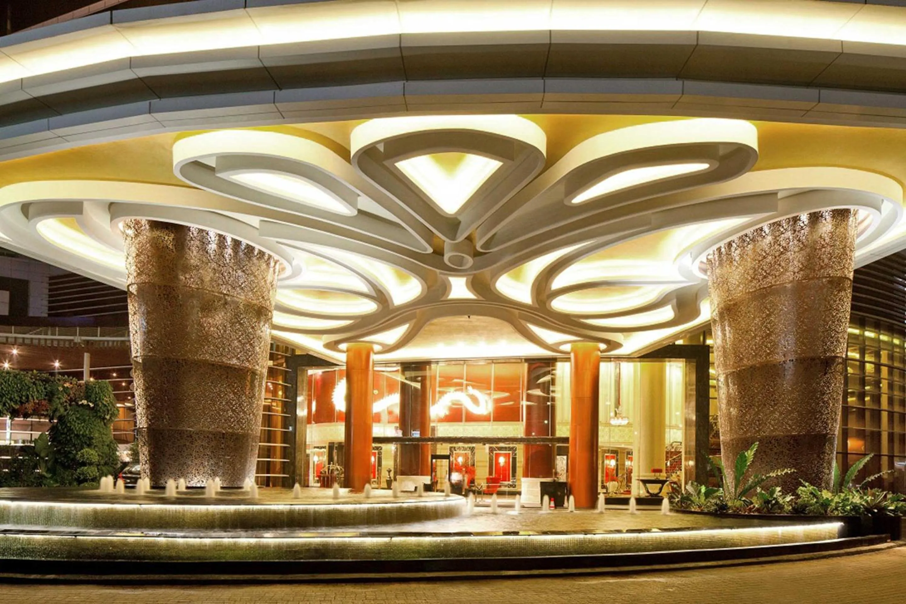 Facade/entrance in The Trans Luxury Hotel Bandung