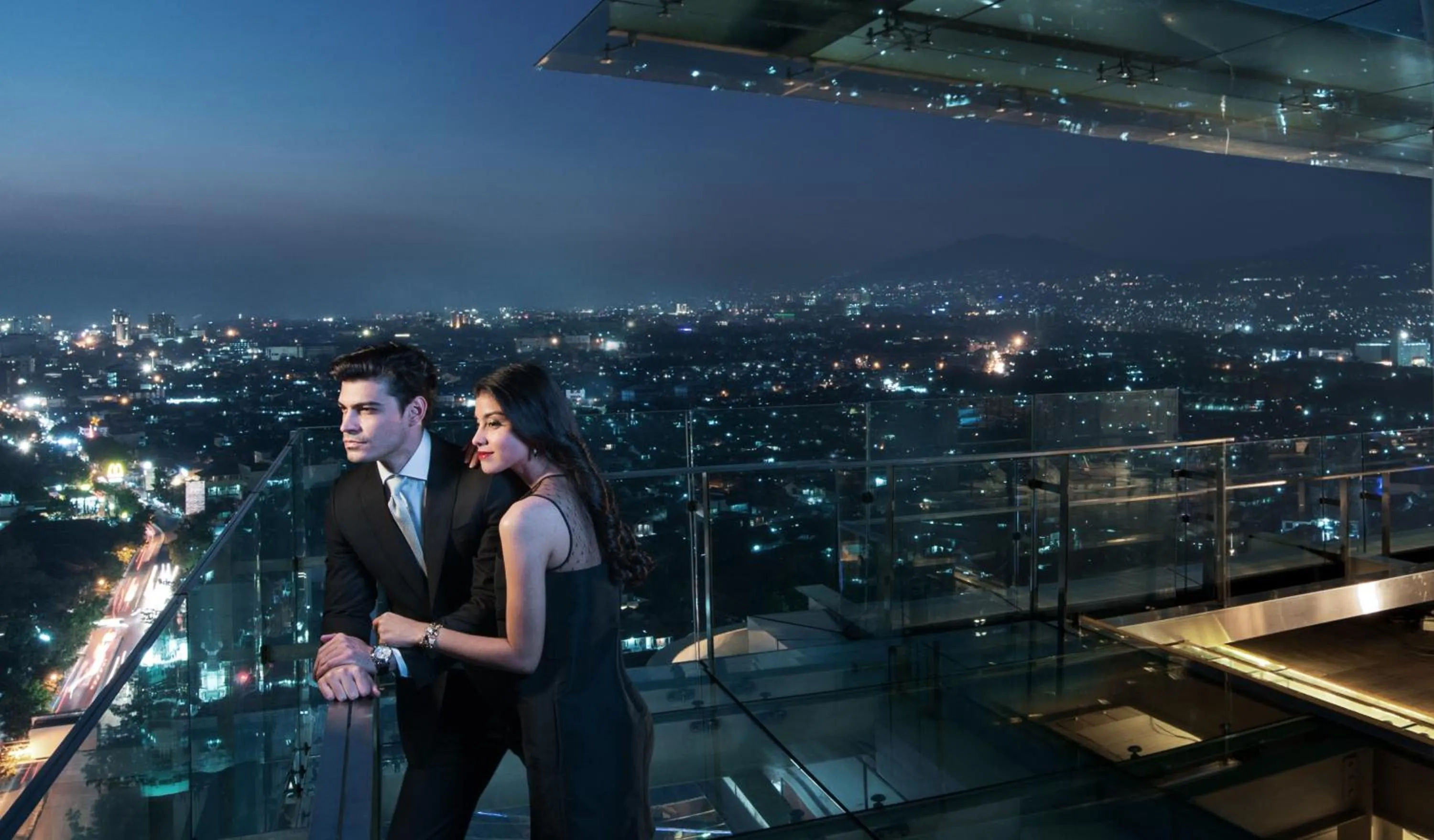 Night in The Trans Luxury Hotel Bandung