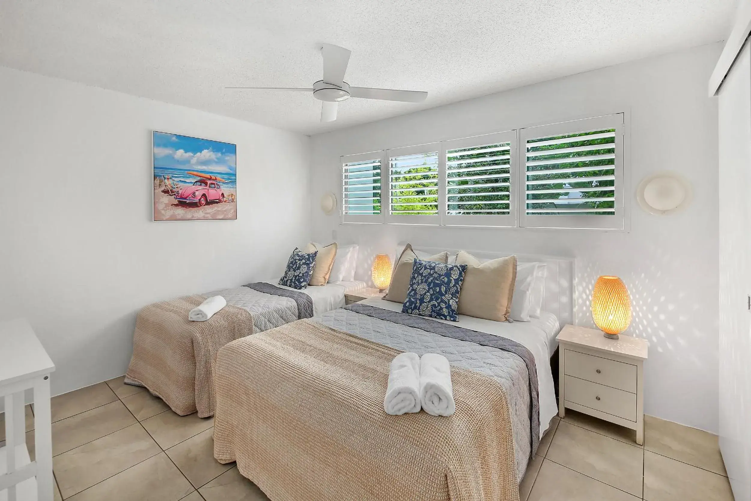 Bedroom, Bed in Chez Noosa Holiday Apartments Bedroom, Bed in Chez Noosa Holiday Apartments