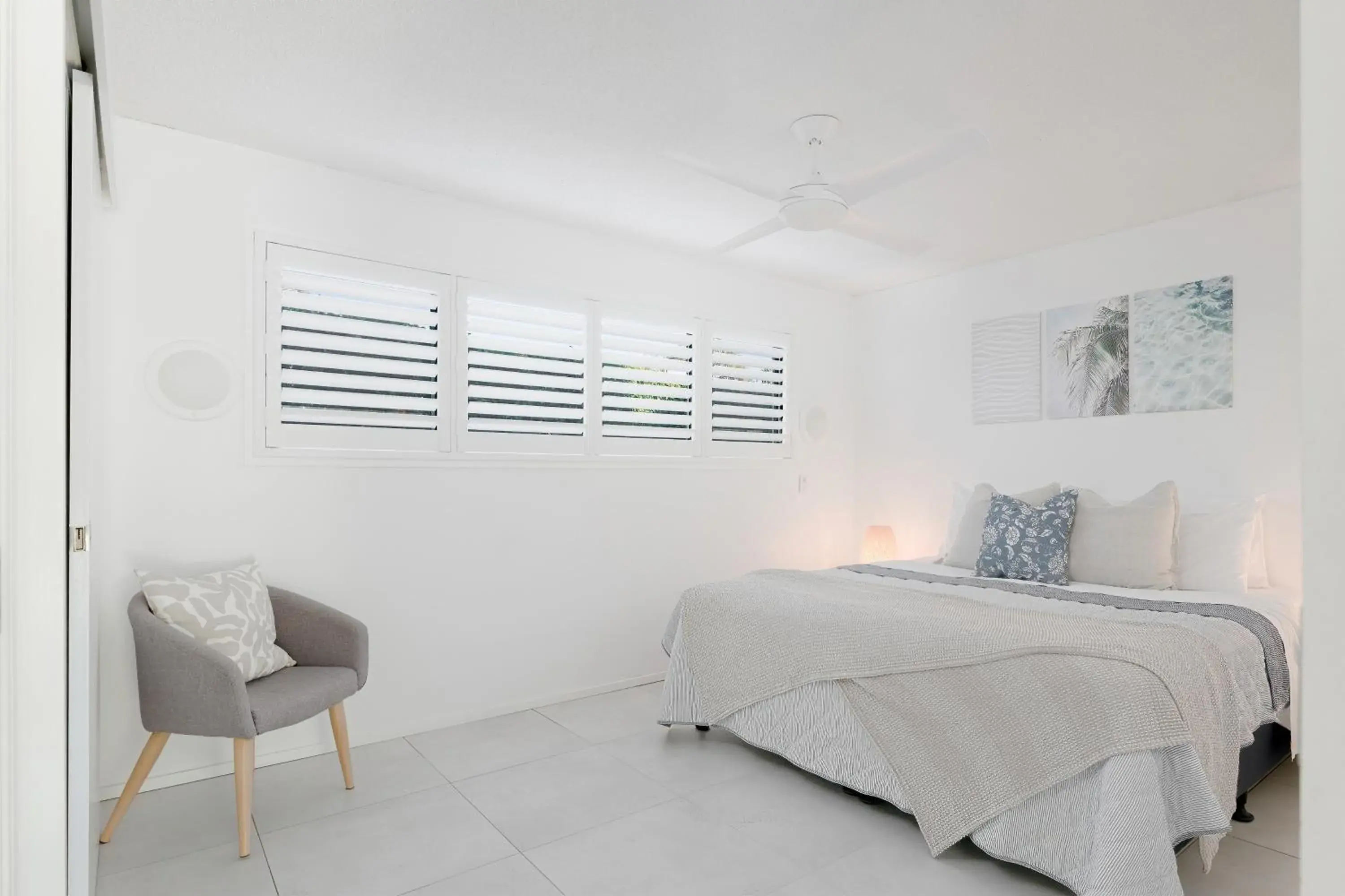 Bed in Chez Noosa Holiday Apartments Bed in Chez Noosa Holiday Apartments