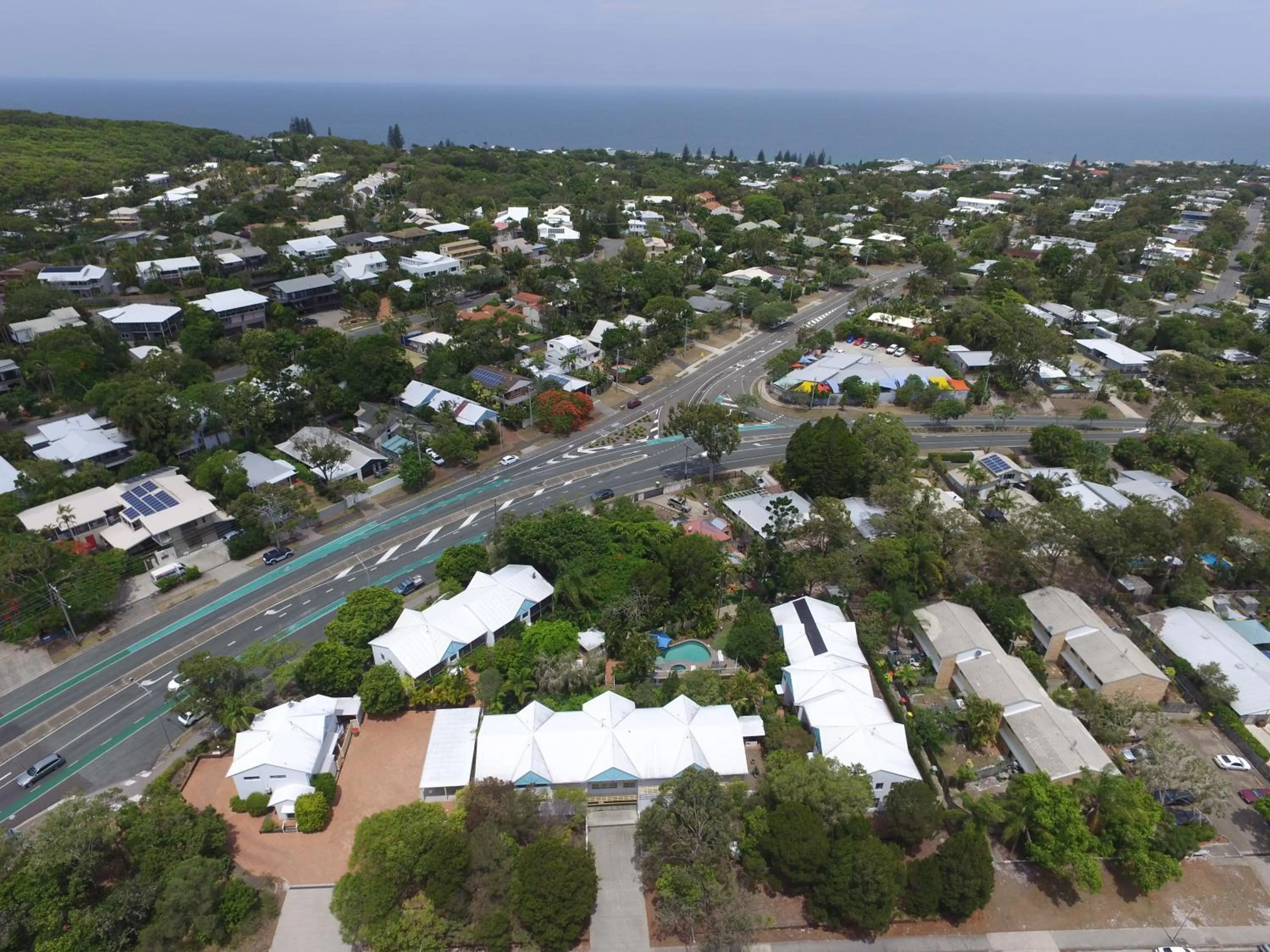 Bird's eye view in Chez Noosa Holiday Apartments