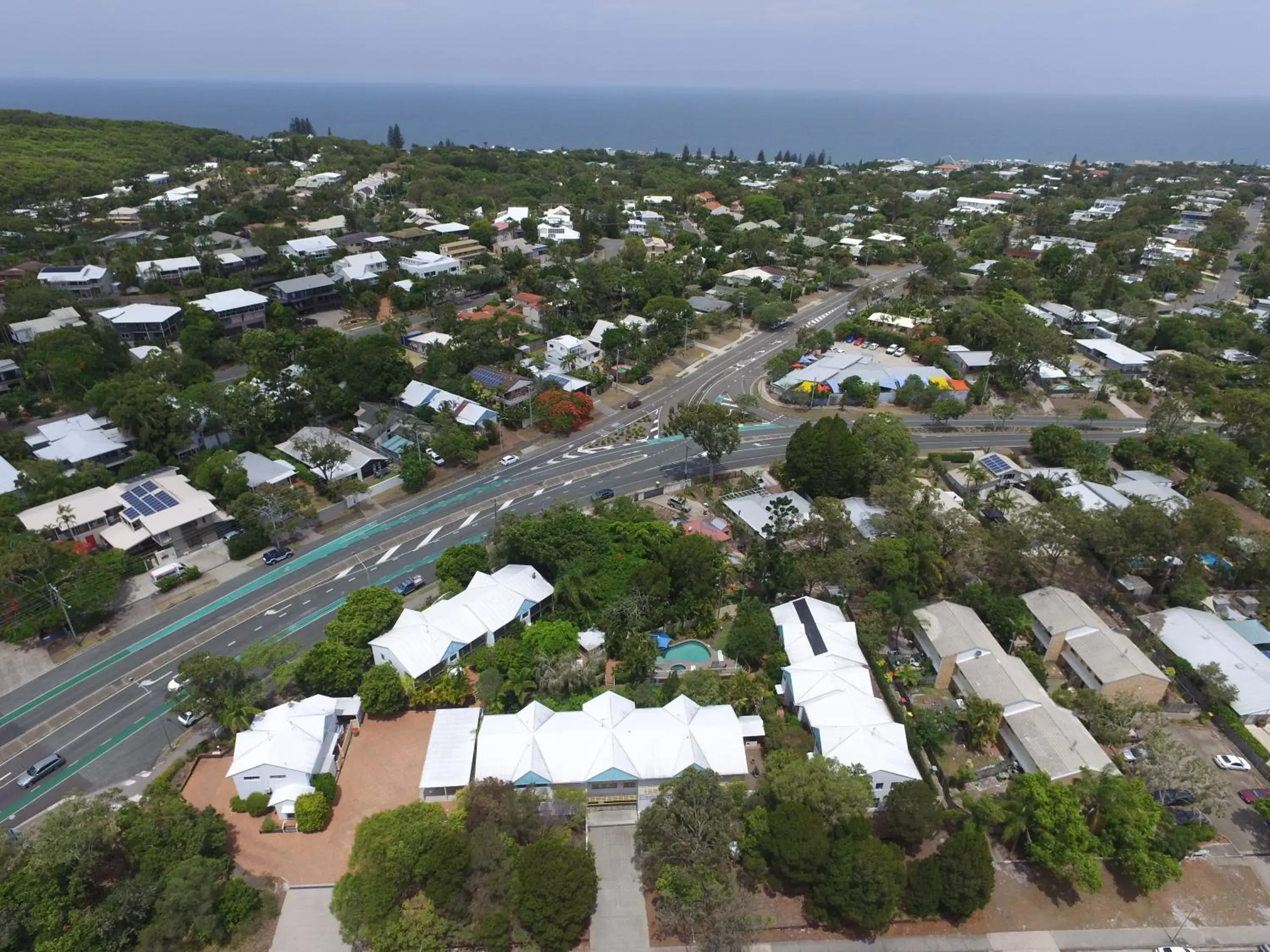 Bird's eye view in Chez Noosa Holiday Apartments Bird's eye view in Chez Noosa Holiday Apartments