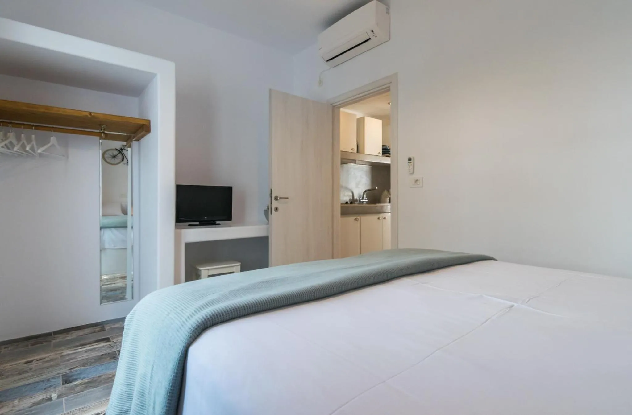Bed in Giannoulis Hotel