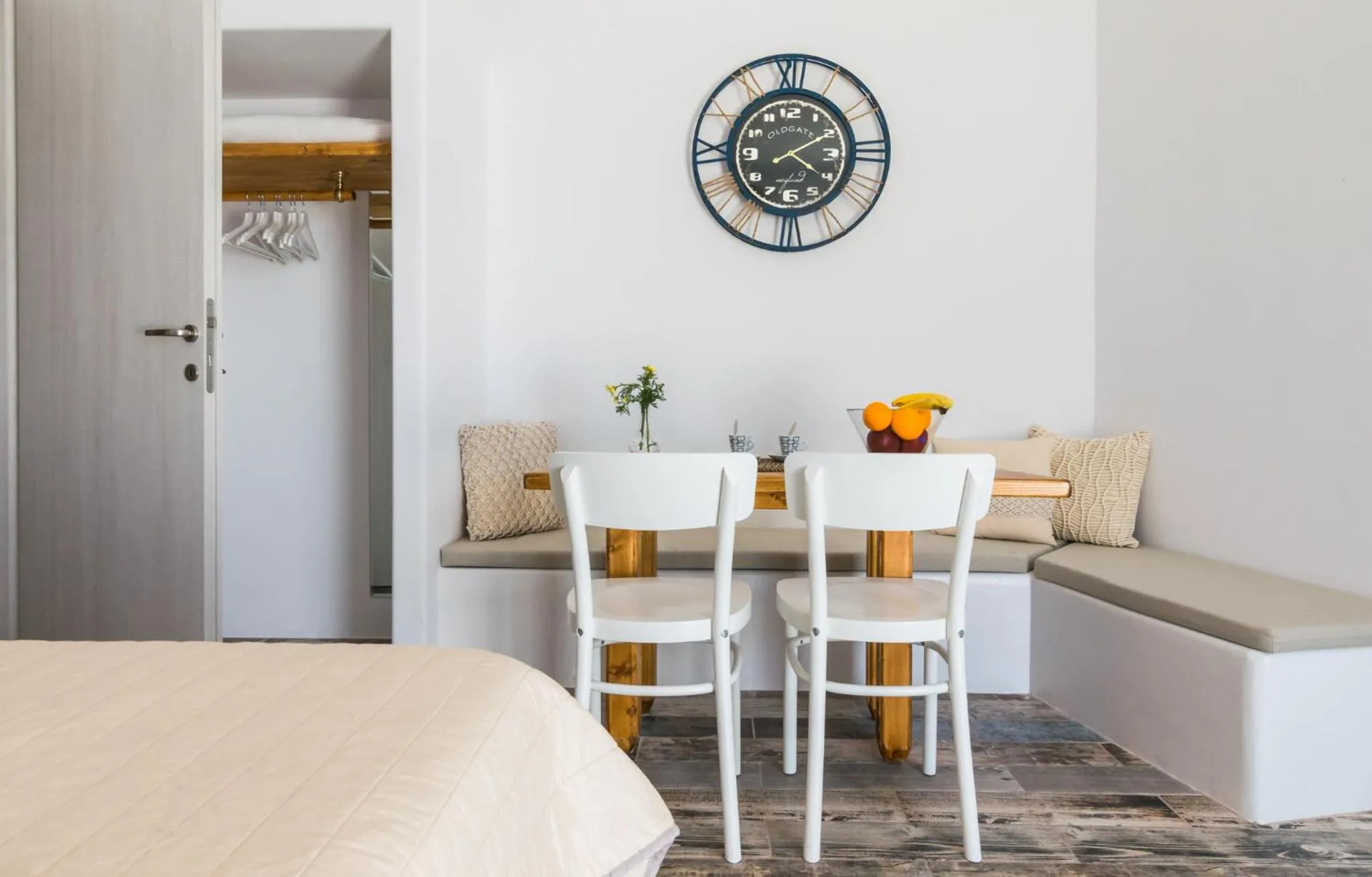 Bed in Giannoulis Hotel