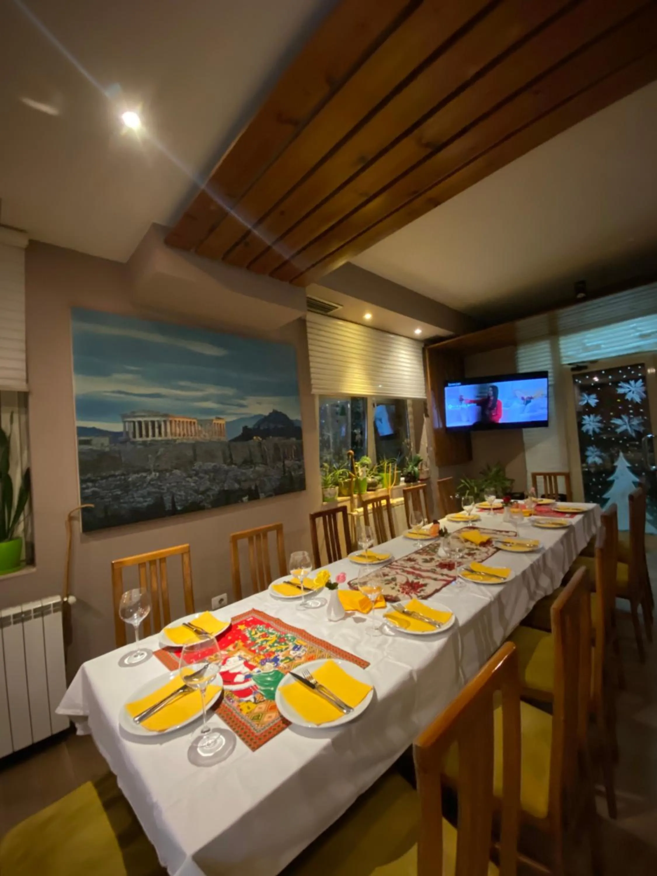 Living room in Hotel Akropoli