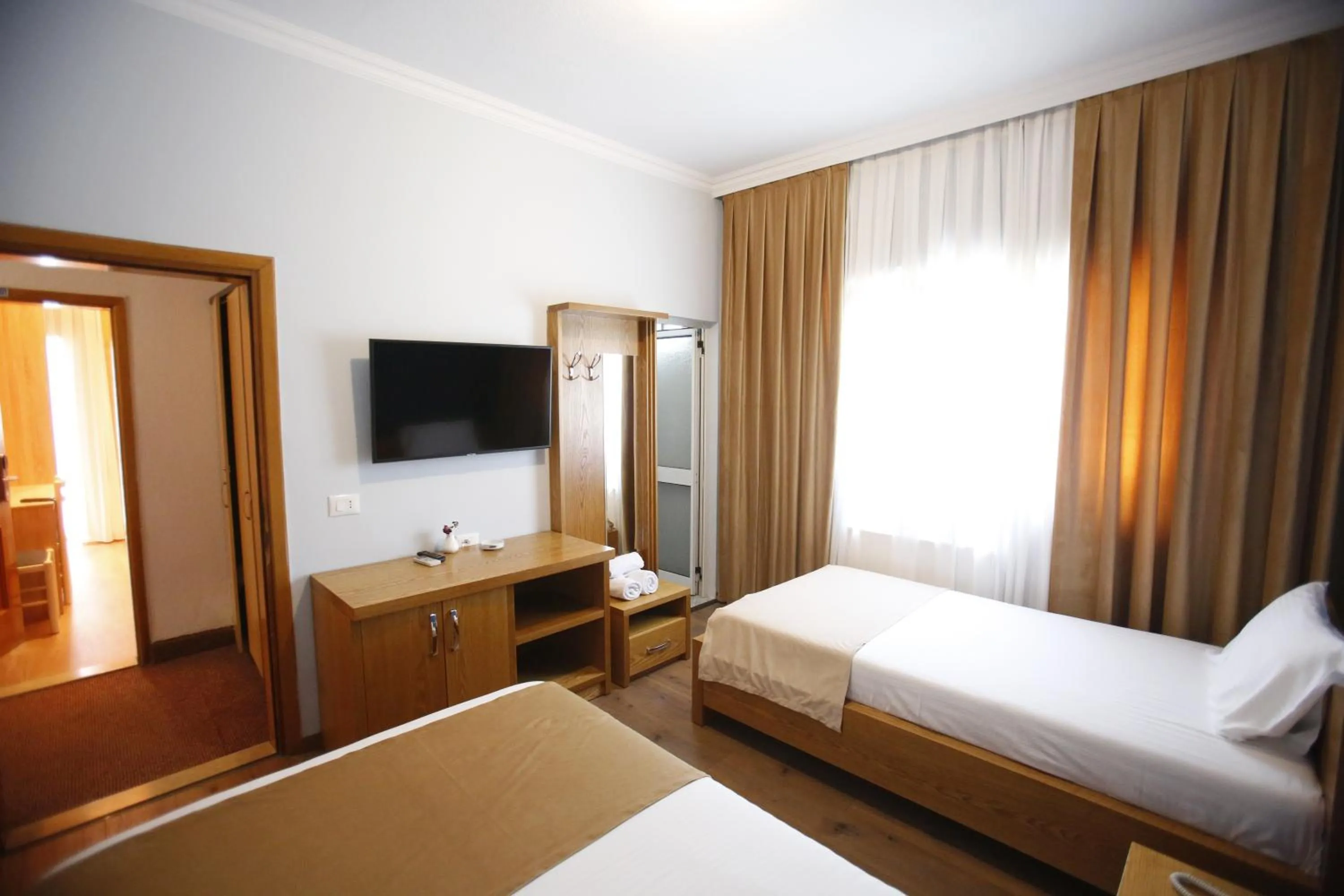 Bed in Hotel Akropoli