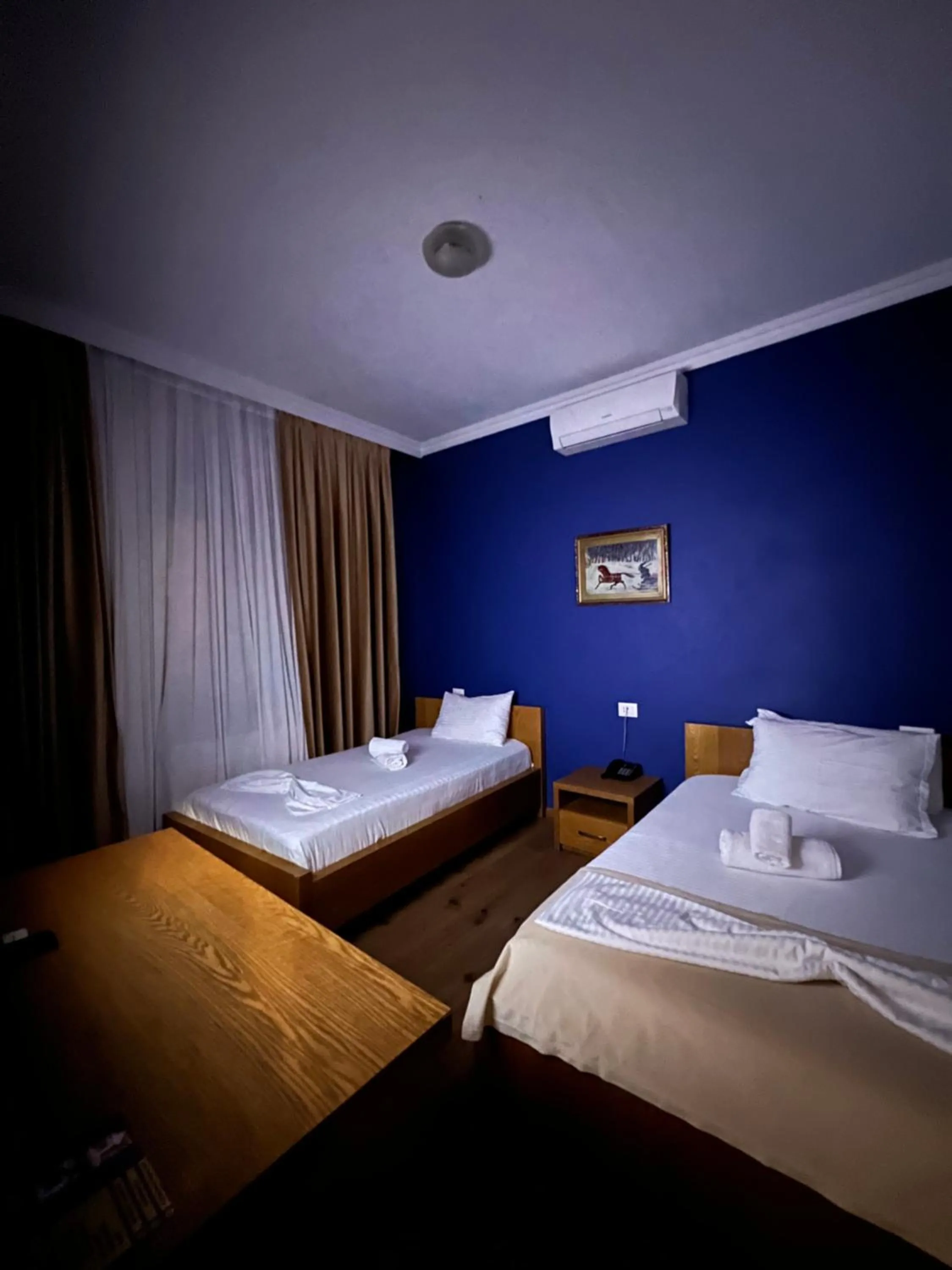 Property building, Bed in Hotel Akropoli