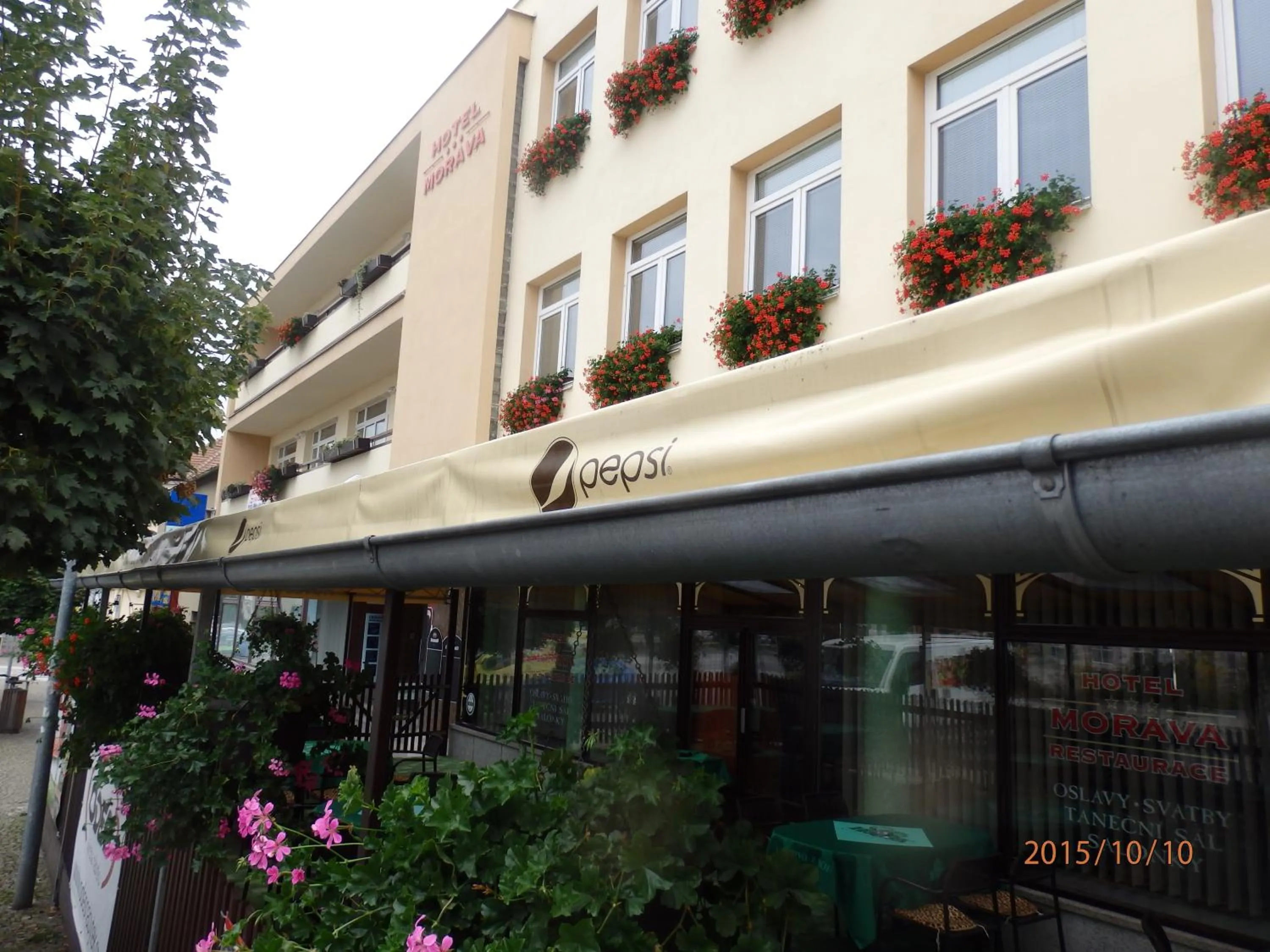 Property building in Hotel Morava