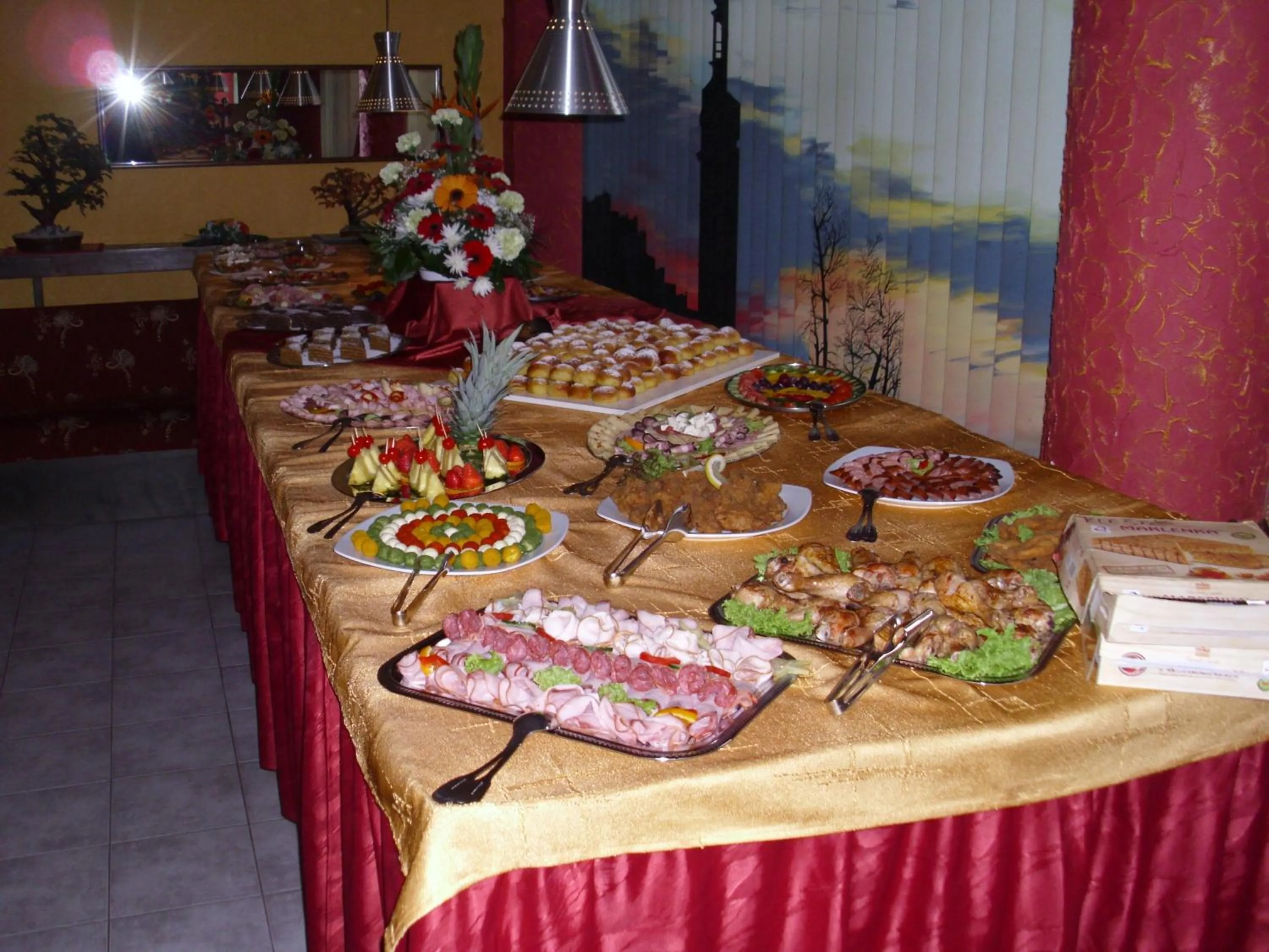 Food and drinks in Hotel Morava