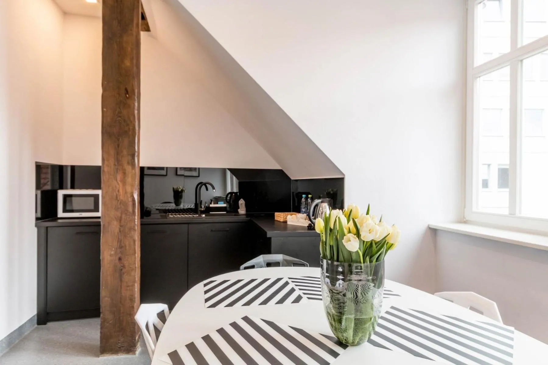Kitchen or kitchenette in LivingRoom 4B self Check-in 24h