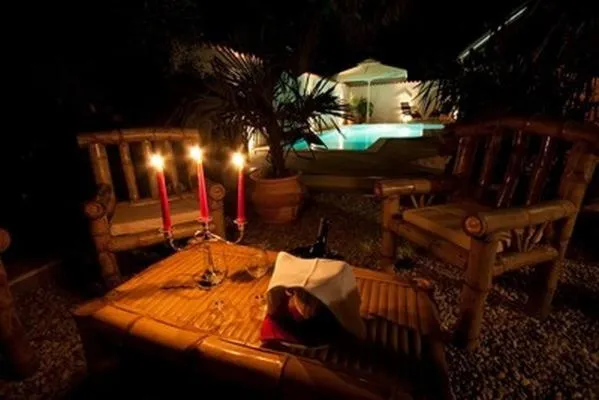 Patio in Hotel Makin