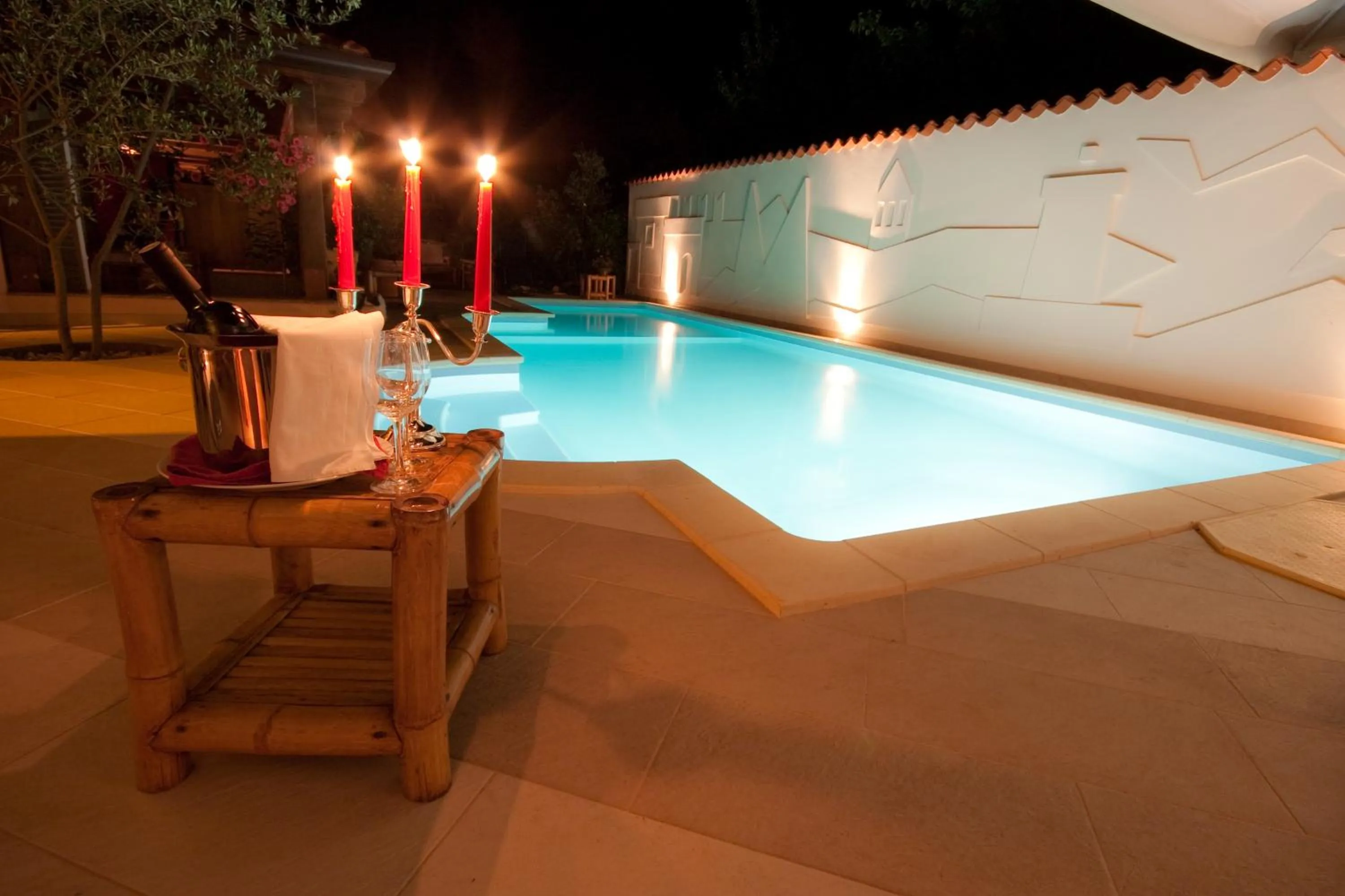 Swimming pool in Hotel Makin