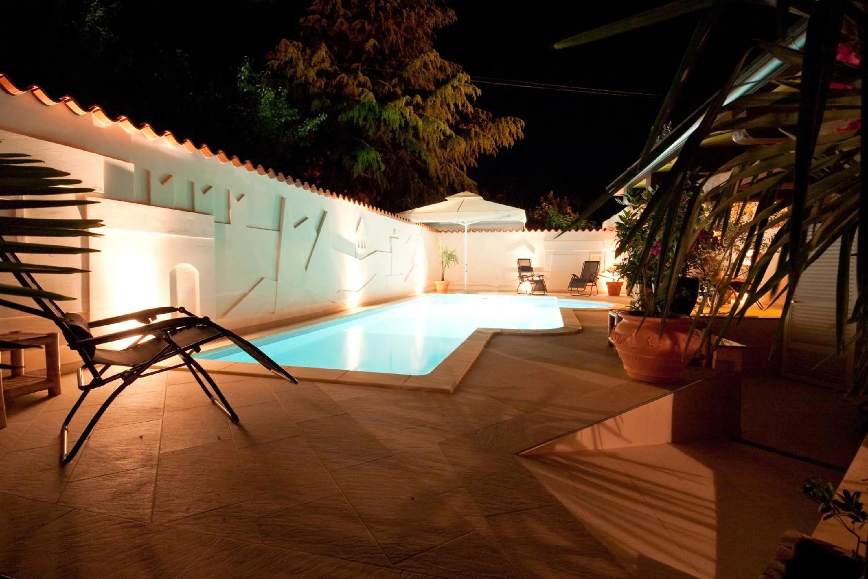 Swimming pool in Hotel Makin