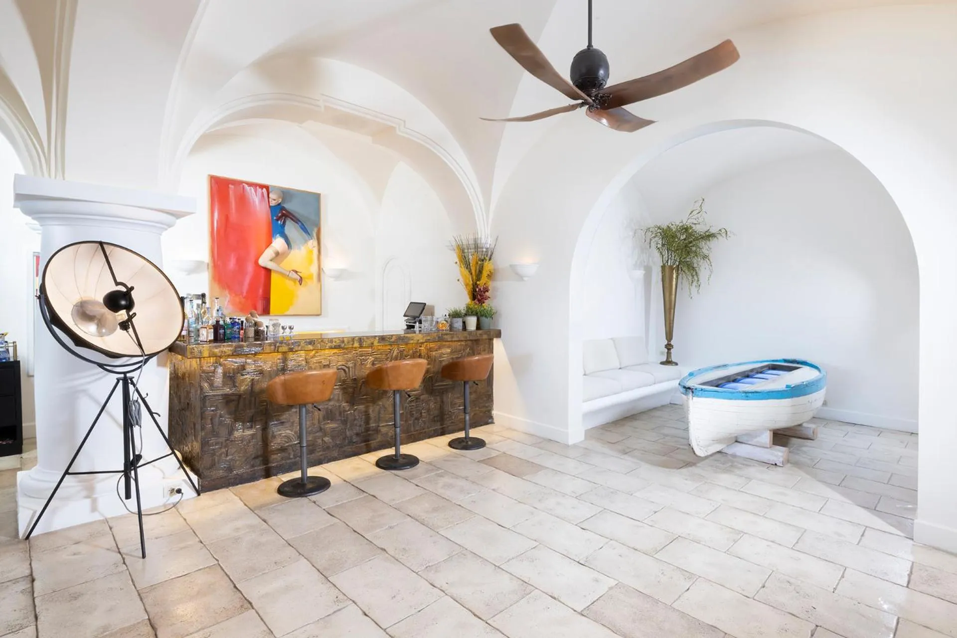 Lounge or bar in Jumeirah Capri Palace