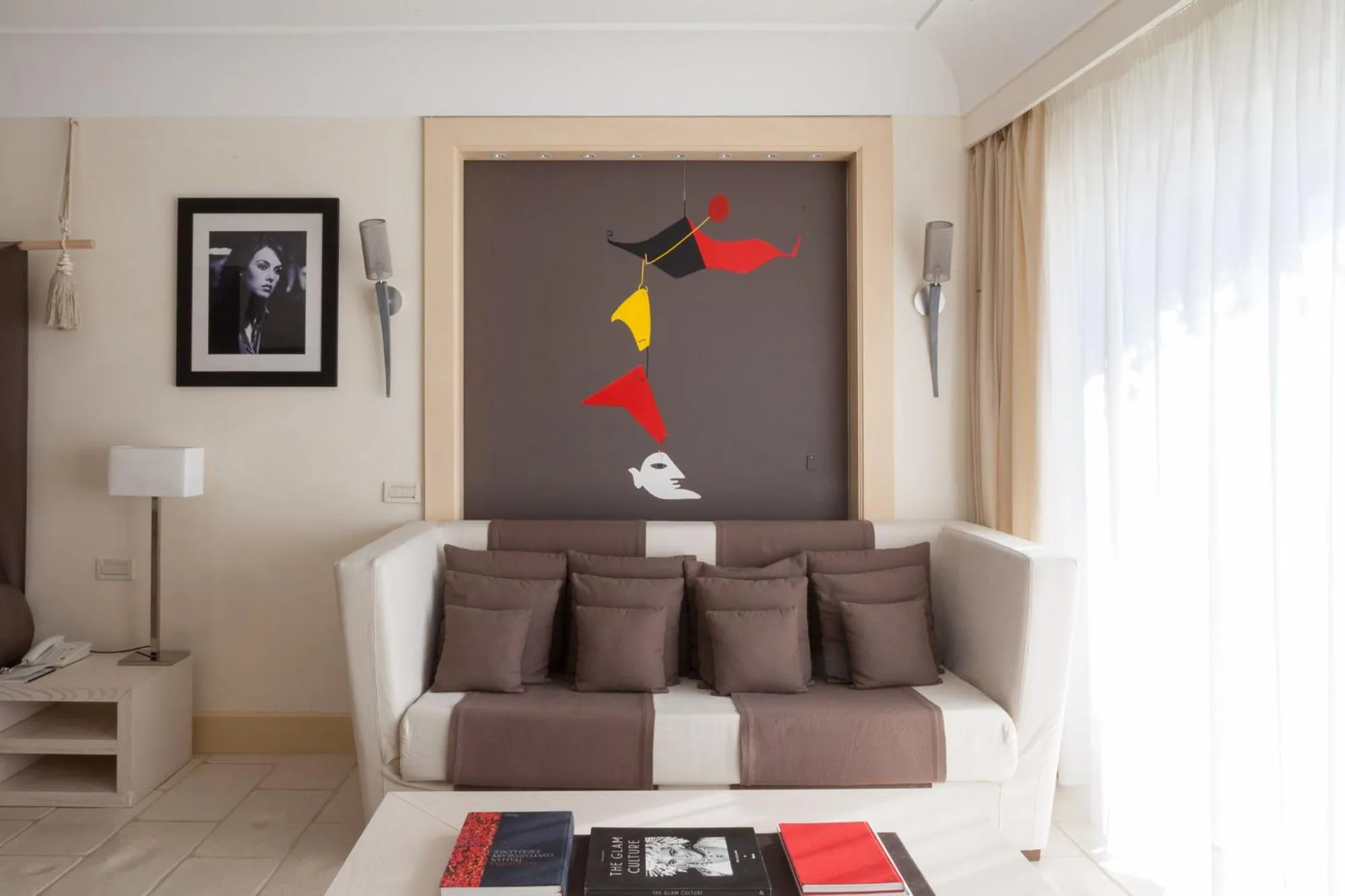 Living room in Jumeirah Capri Palace