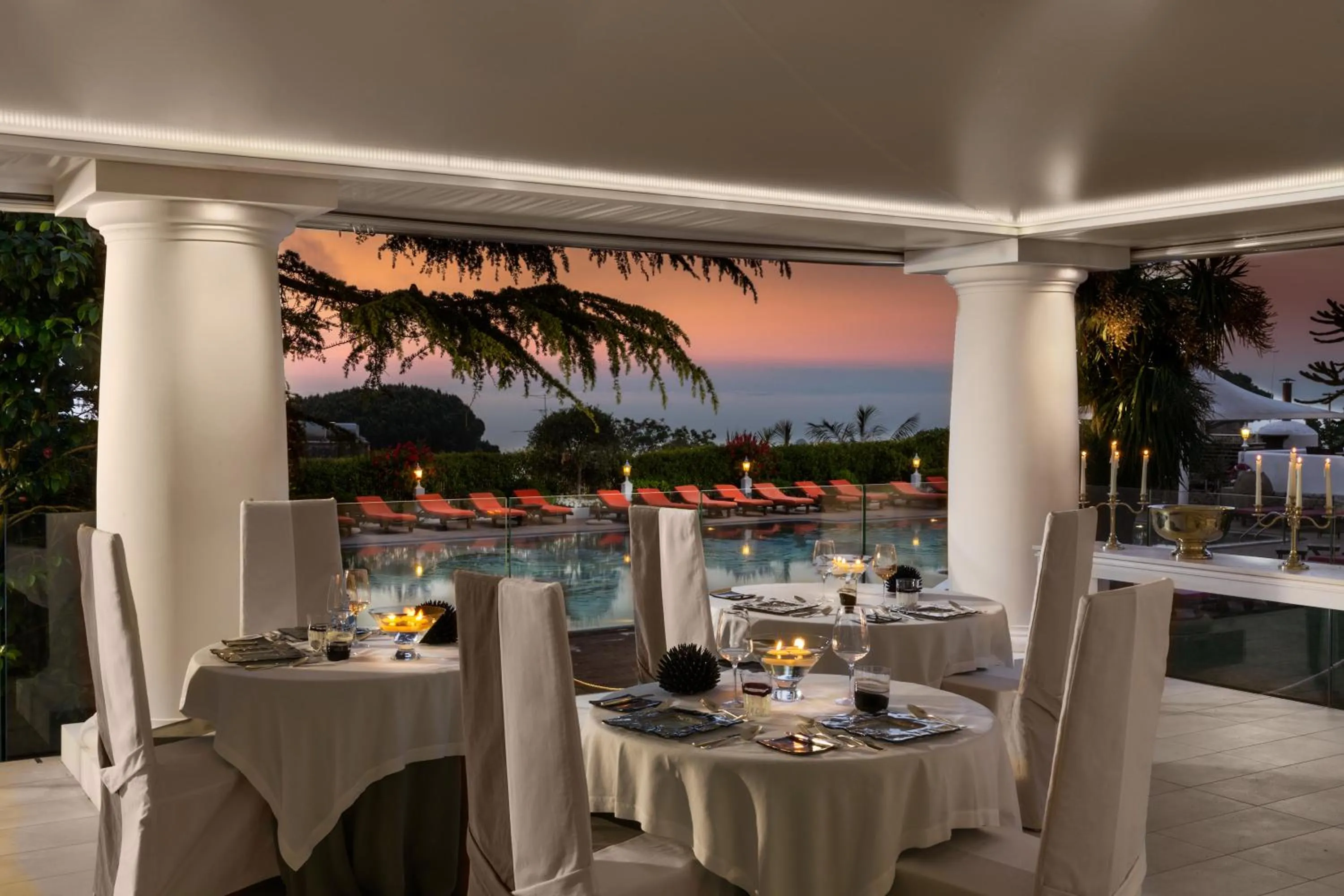 Restaurant/places to eat in Jumeirah Capri Palace