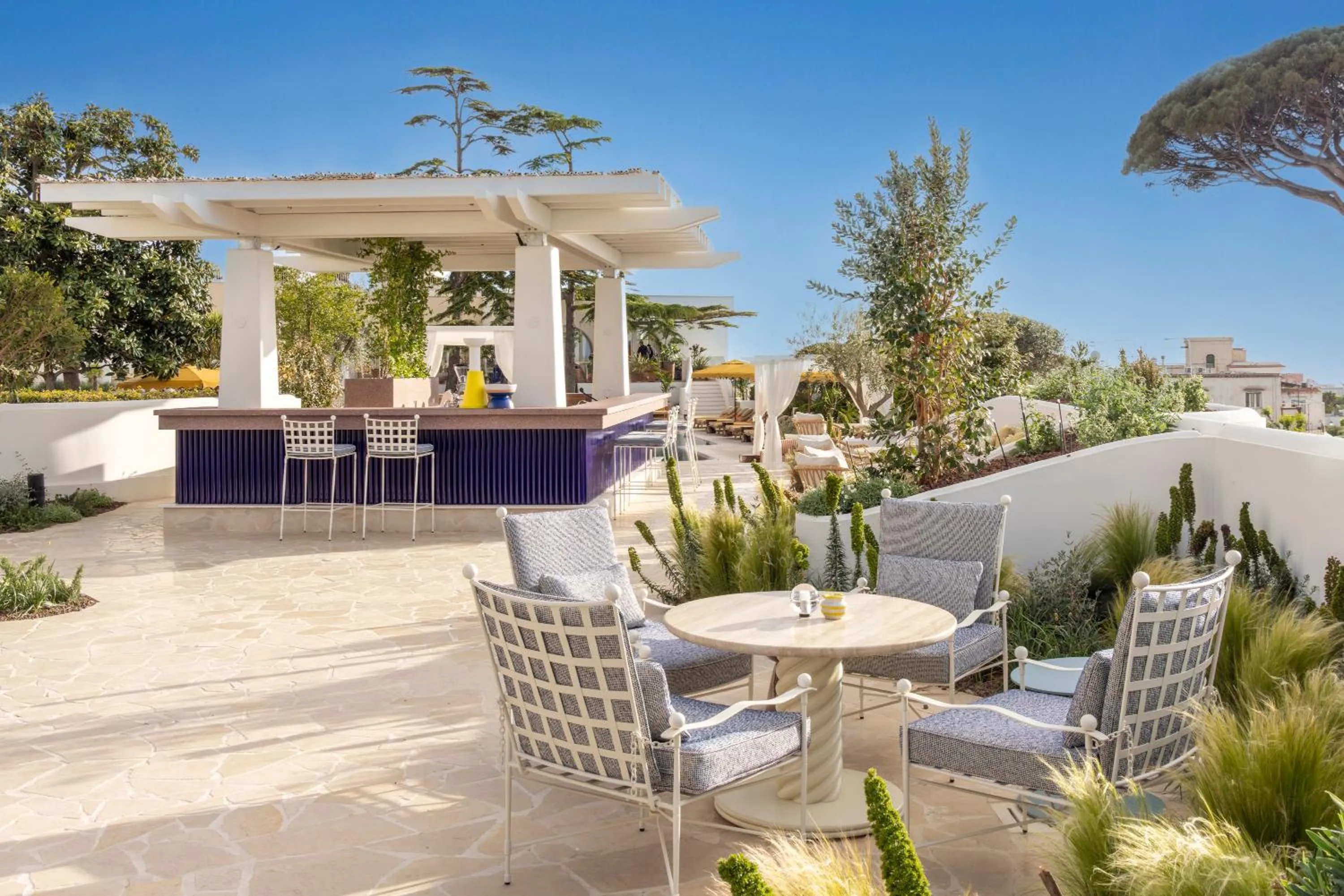 Lounge or bar in Jumeirah Capri Palace