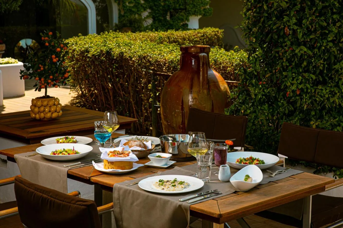 Restaurant/places to eat in Jumeirah Capri Palace