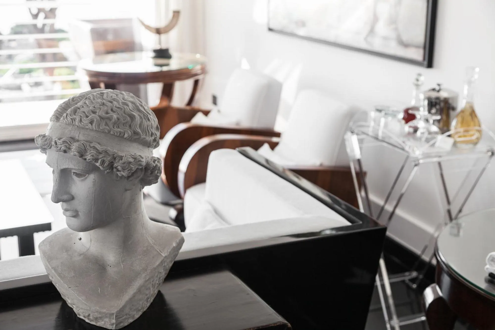 Living room in Jumeirah Capri Palace