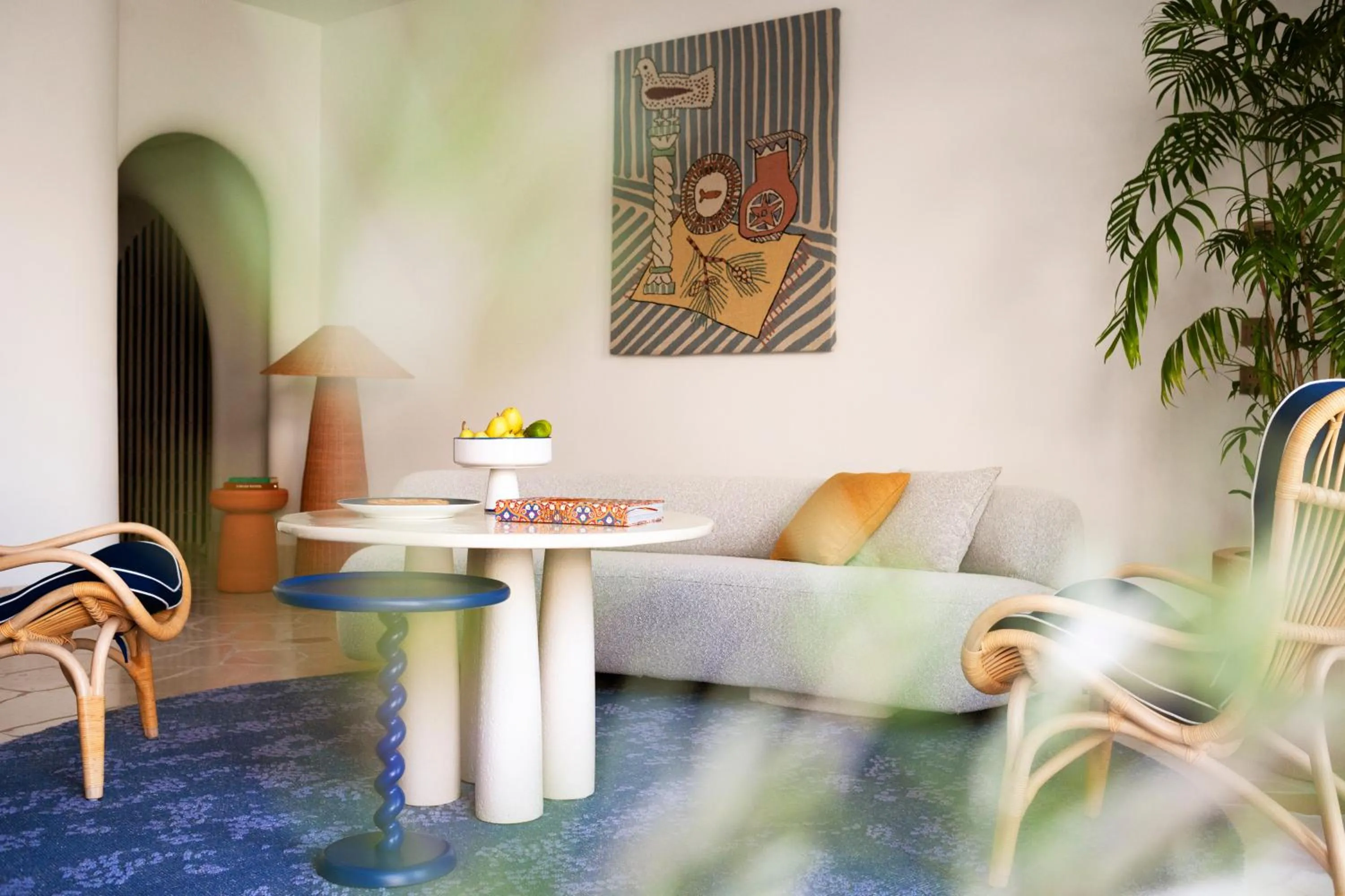 Living room in Jumeirah Capri Palace