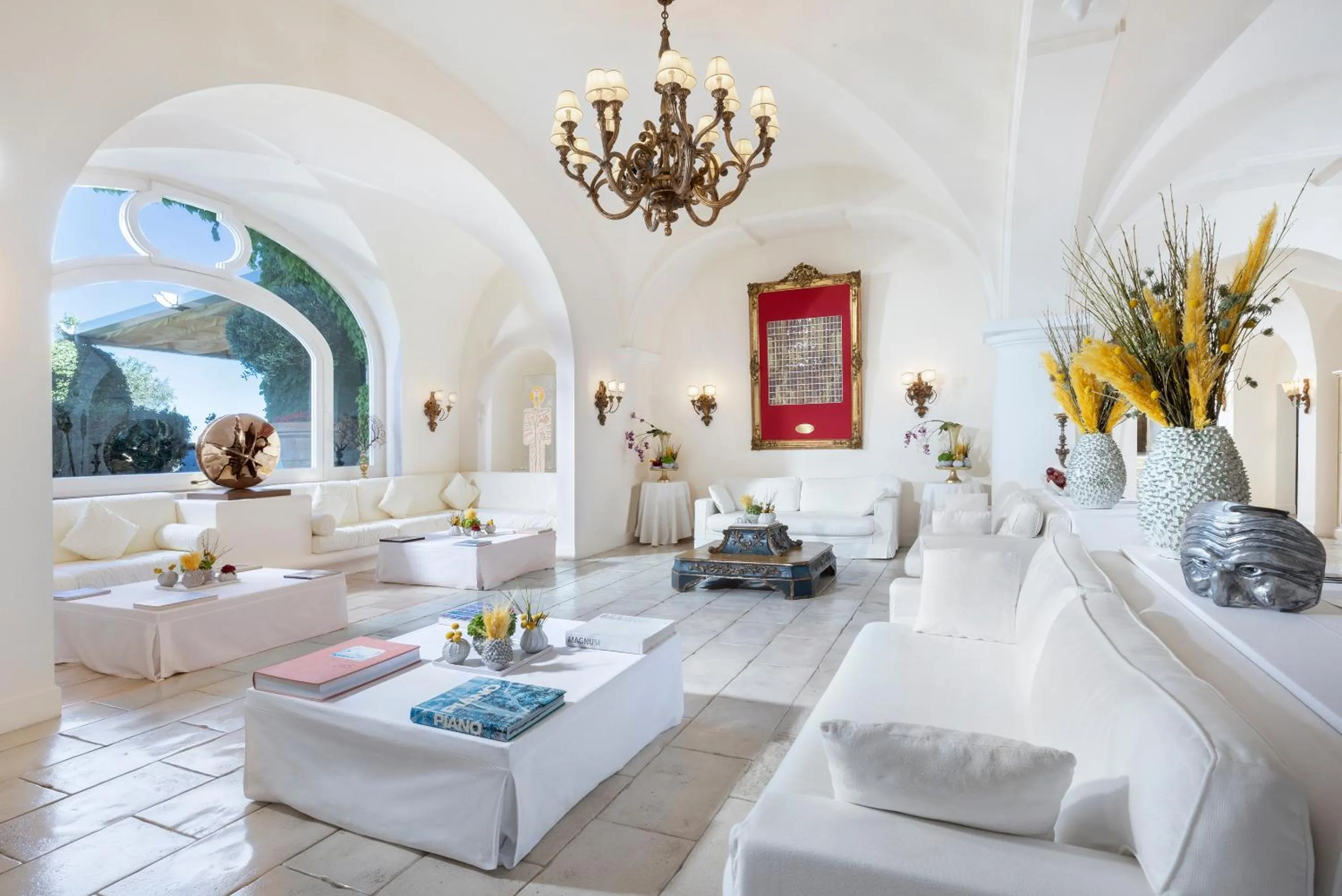 Lobby or reception in Jumeirah Capri Palace