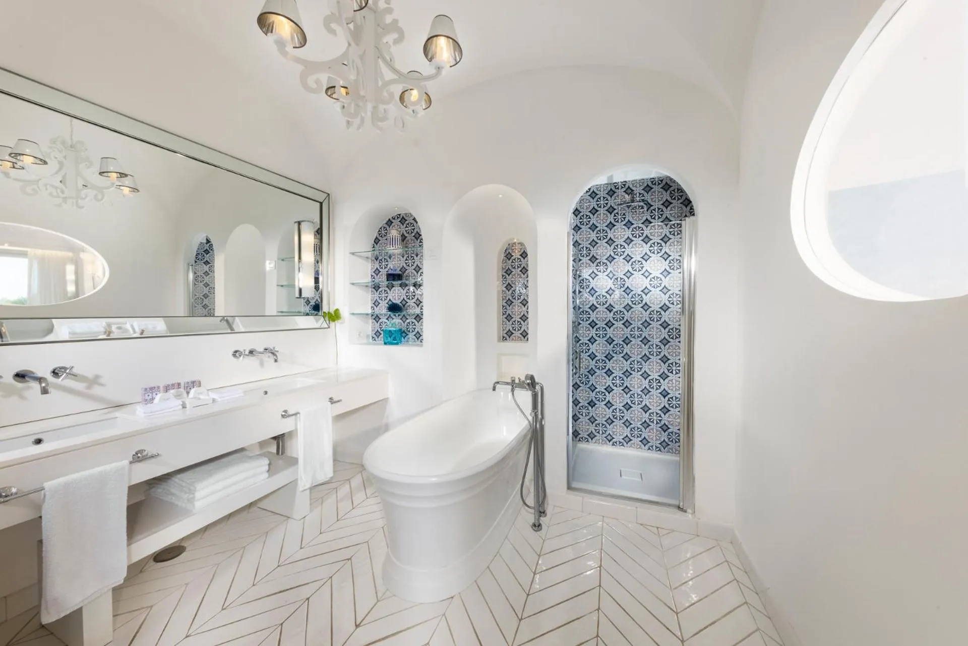 Bathroom in Jumeirah Capri Palace