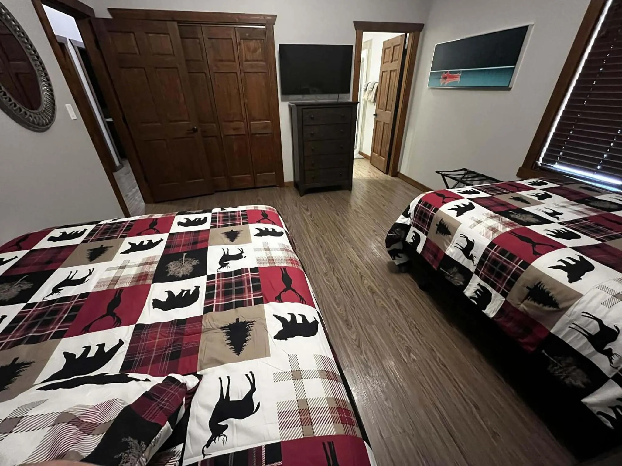 Floor plan, Bed in Wolf Den
