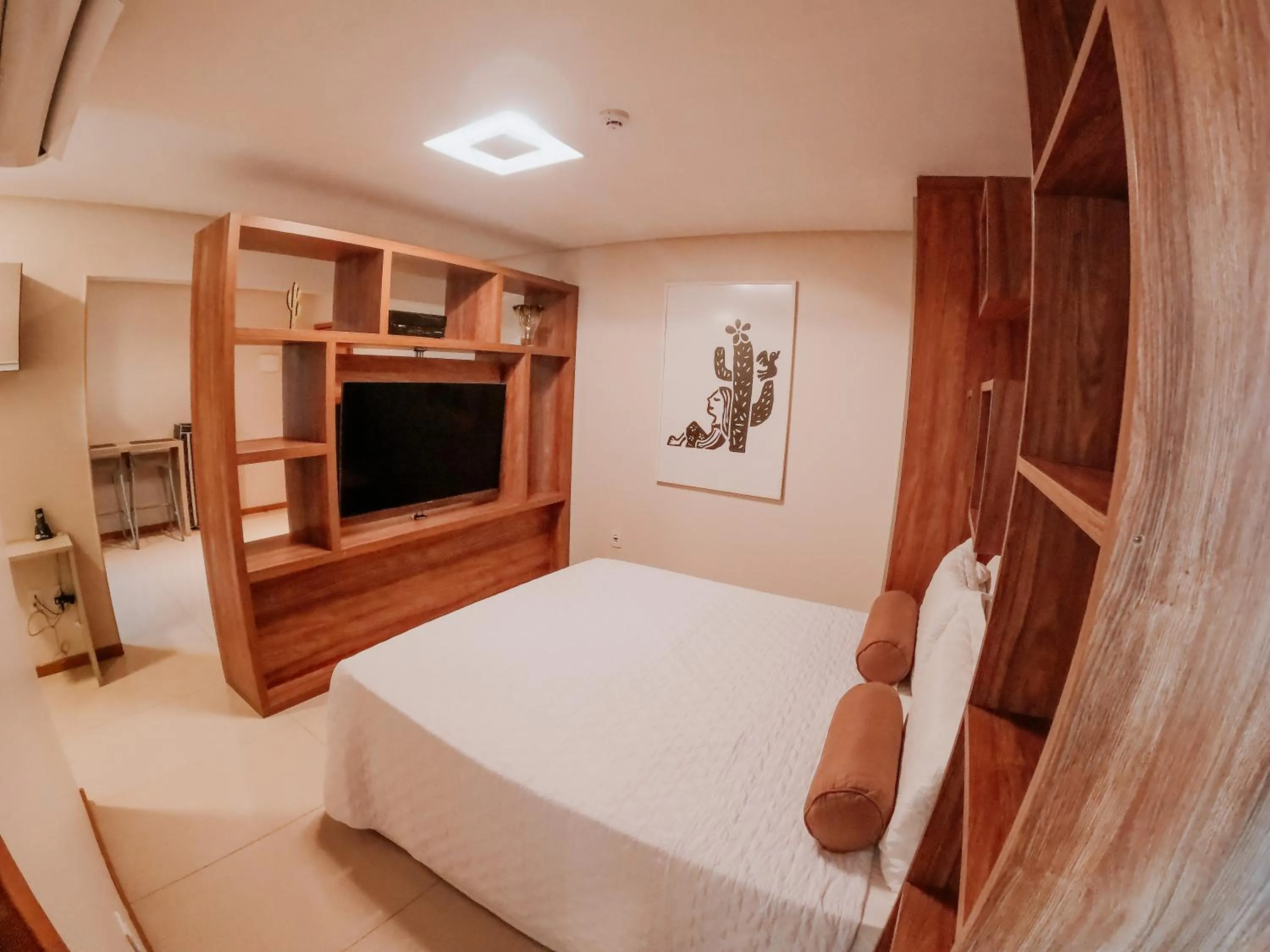 Bed in Hotel do Sertão