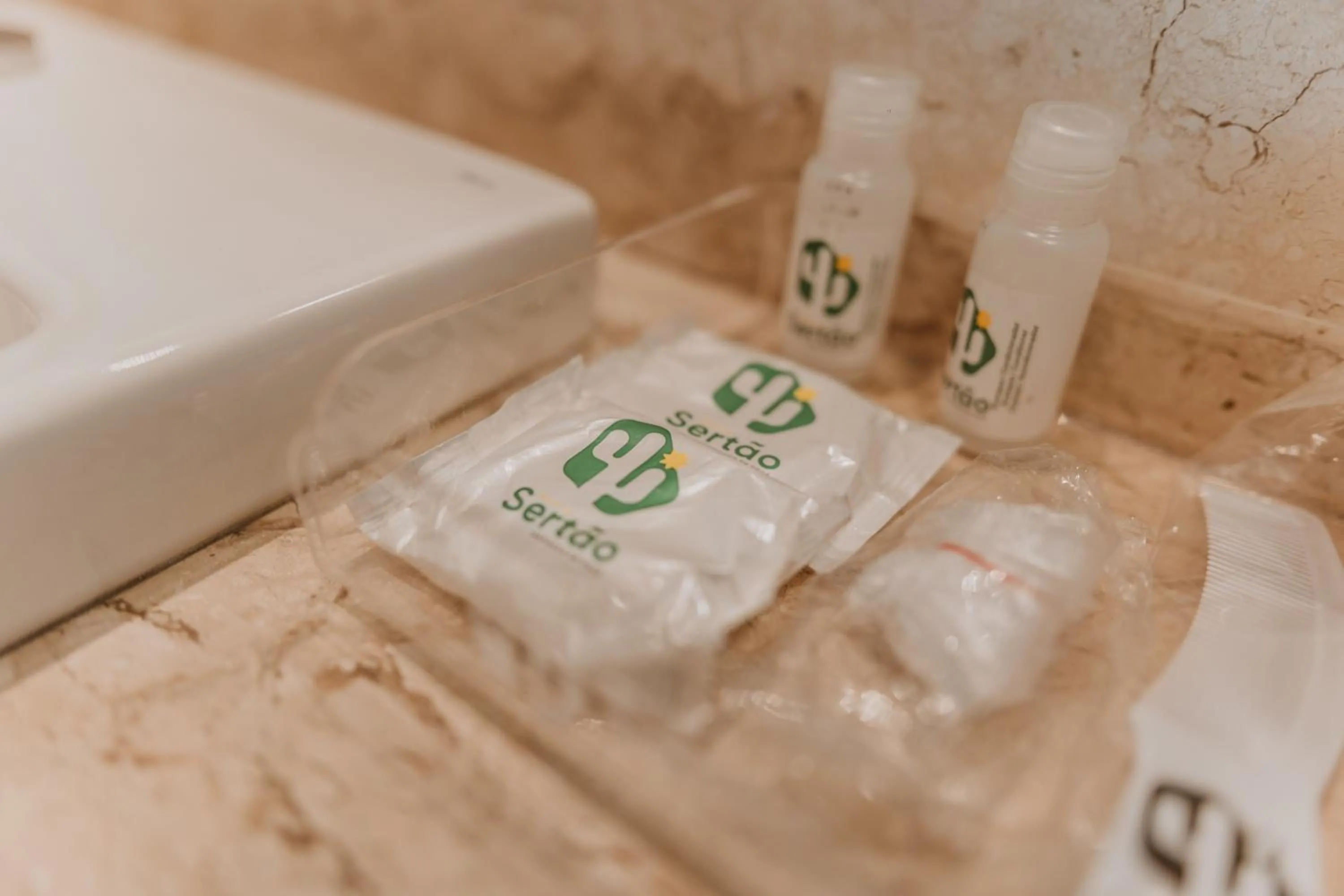 Bathroom in Hotel do Sertão