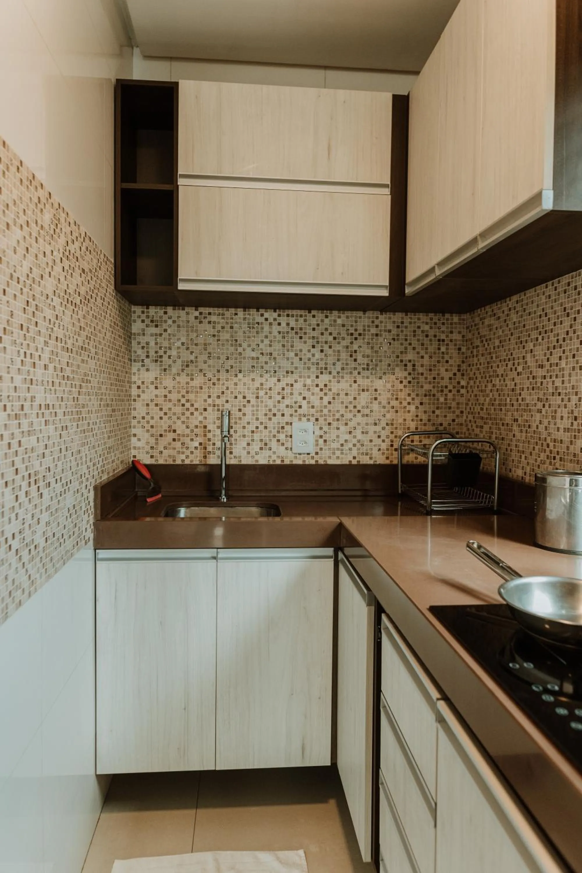 Kitchen or kitchenette in Hotel do Sertão