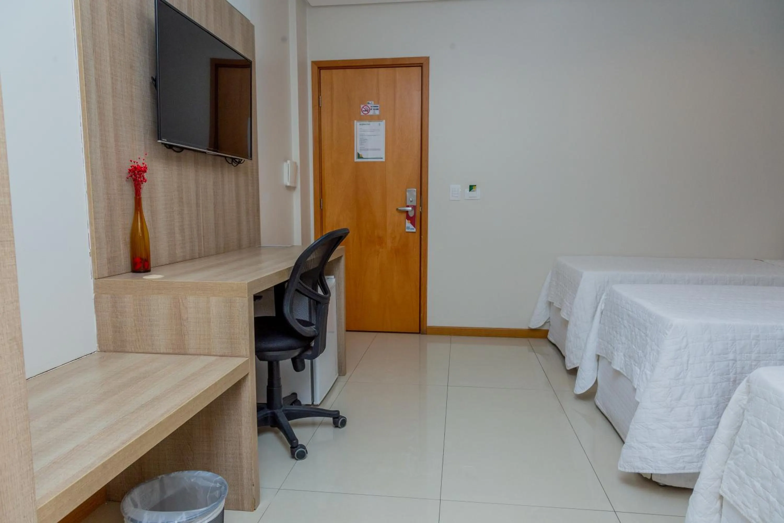 TV and multimedia, Bed in Hotel do Sertão